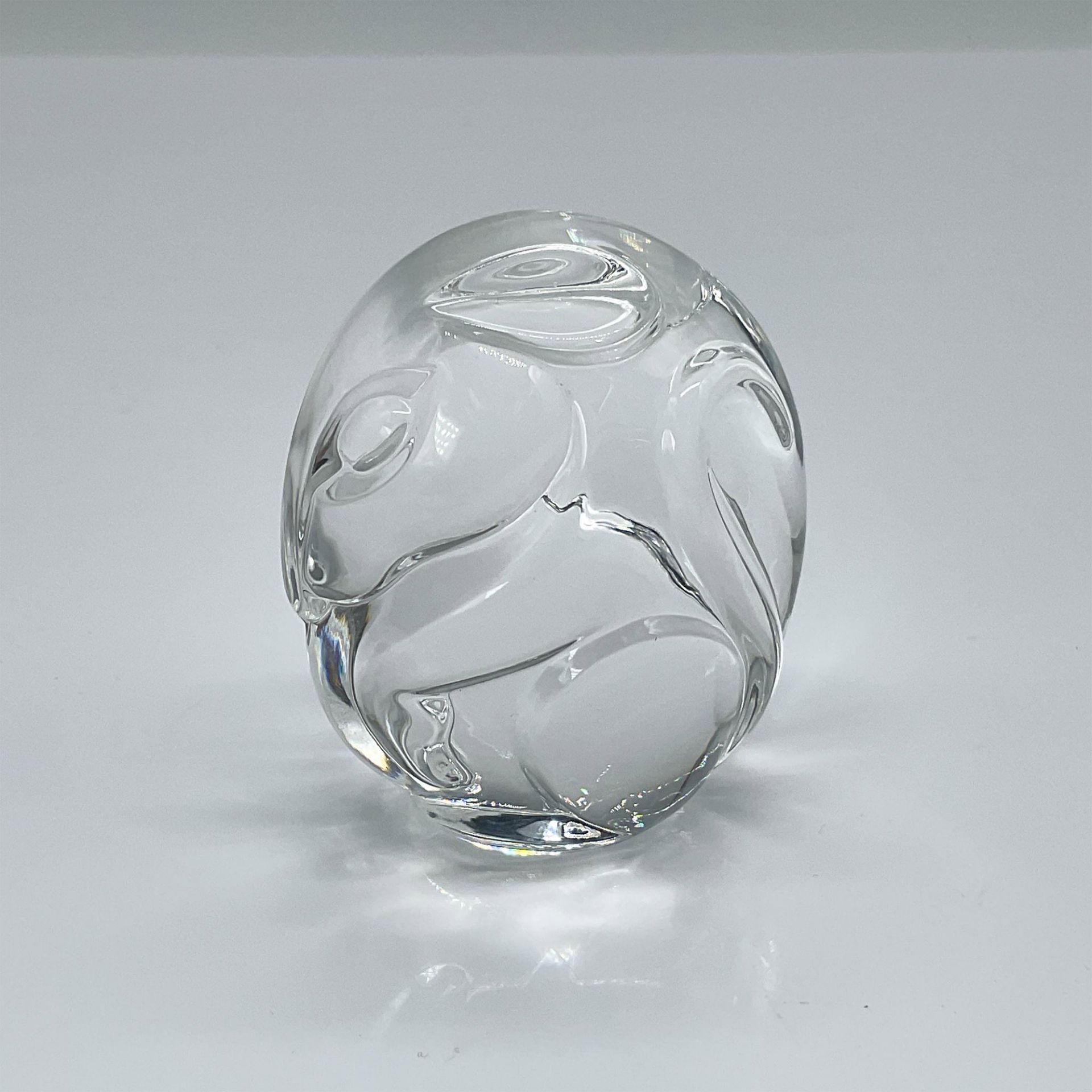 Steuben Glass Crystal Rat Hand Cooler - Image 2 of 3