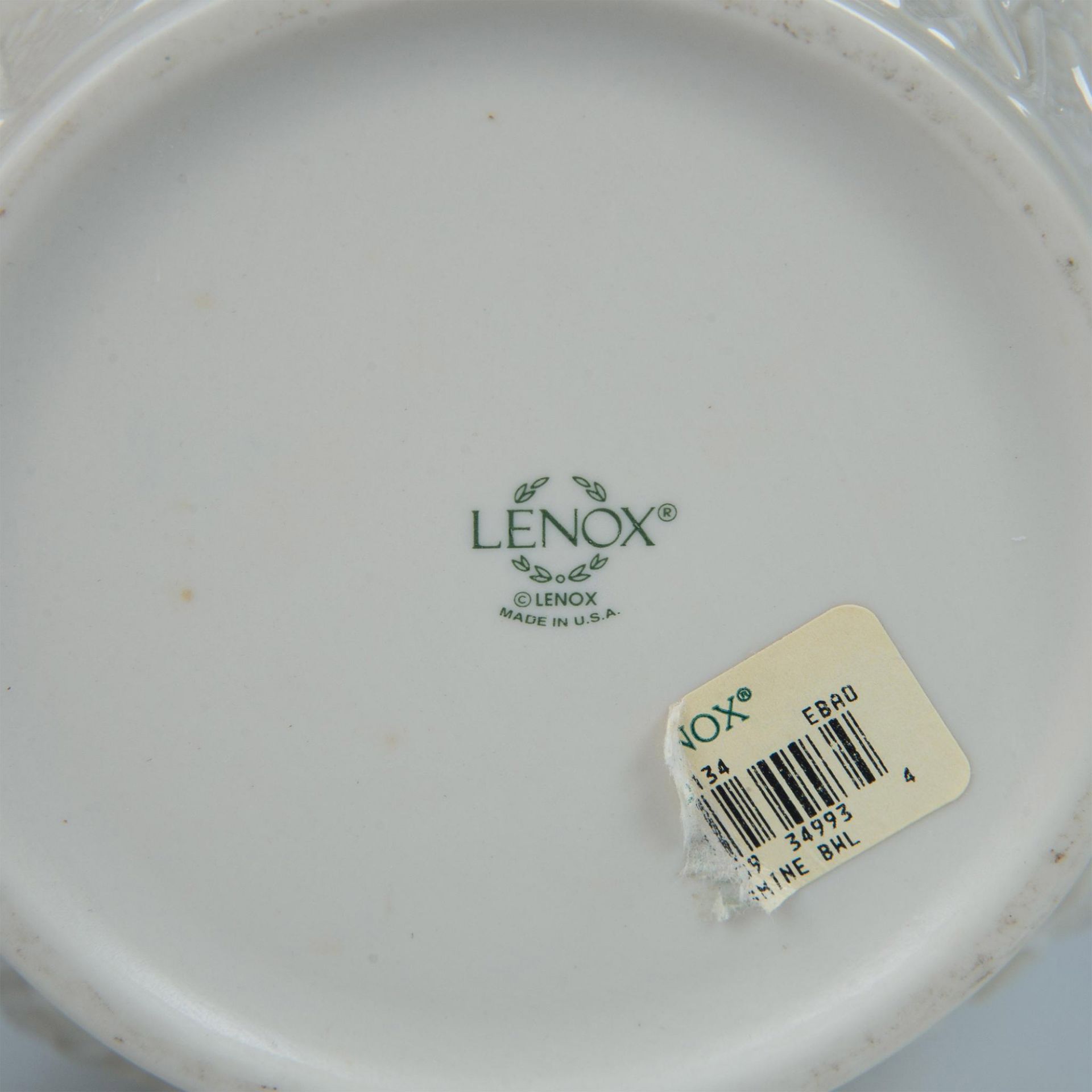 Lenox Porcelain Reticulated Bowl, Jasmine - Image 6 of 6