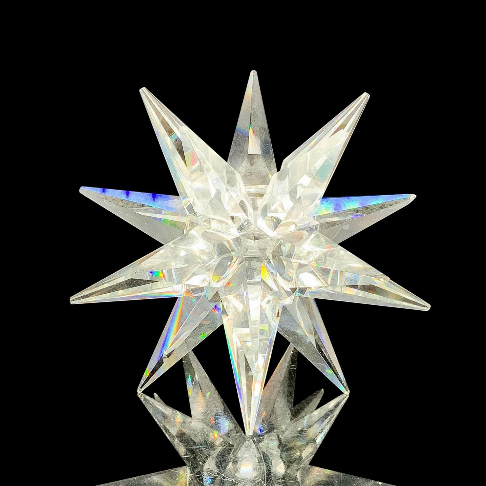 Swarovski Silver Crystal Star Candle Holder - Bild 3 aus 4