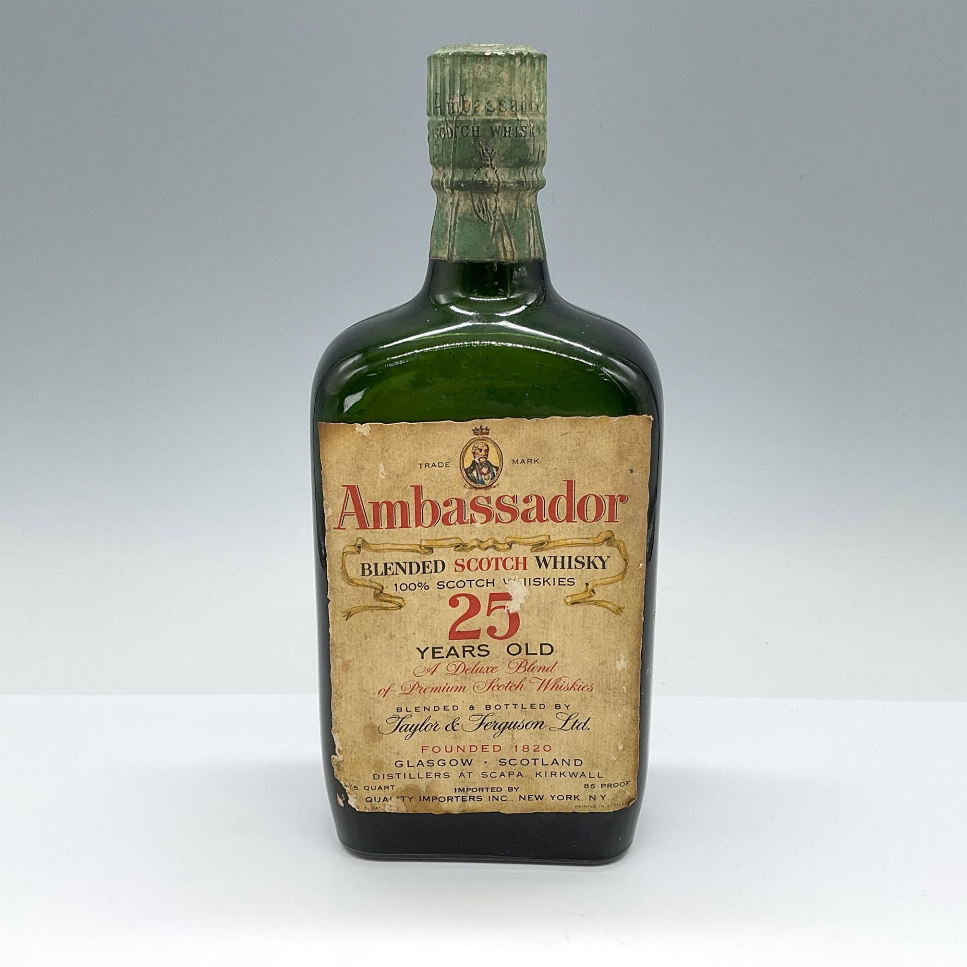 Ambassador Blended Scotch Whisky 25 Years Old