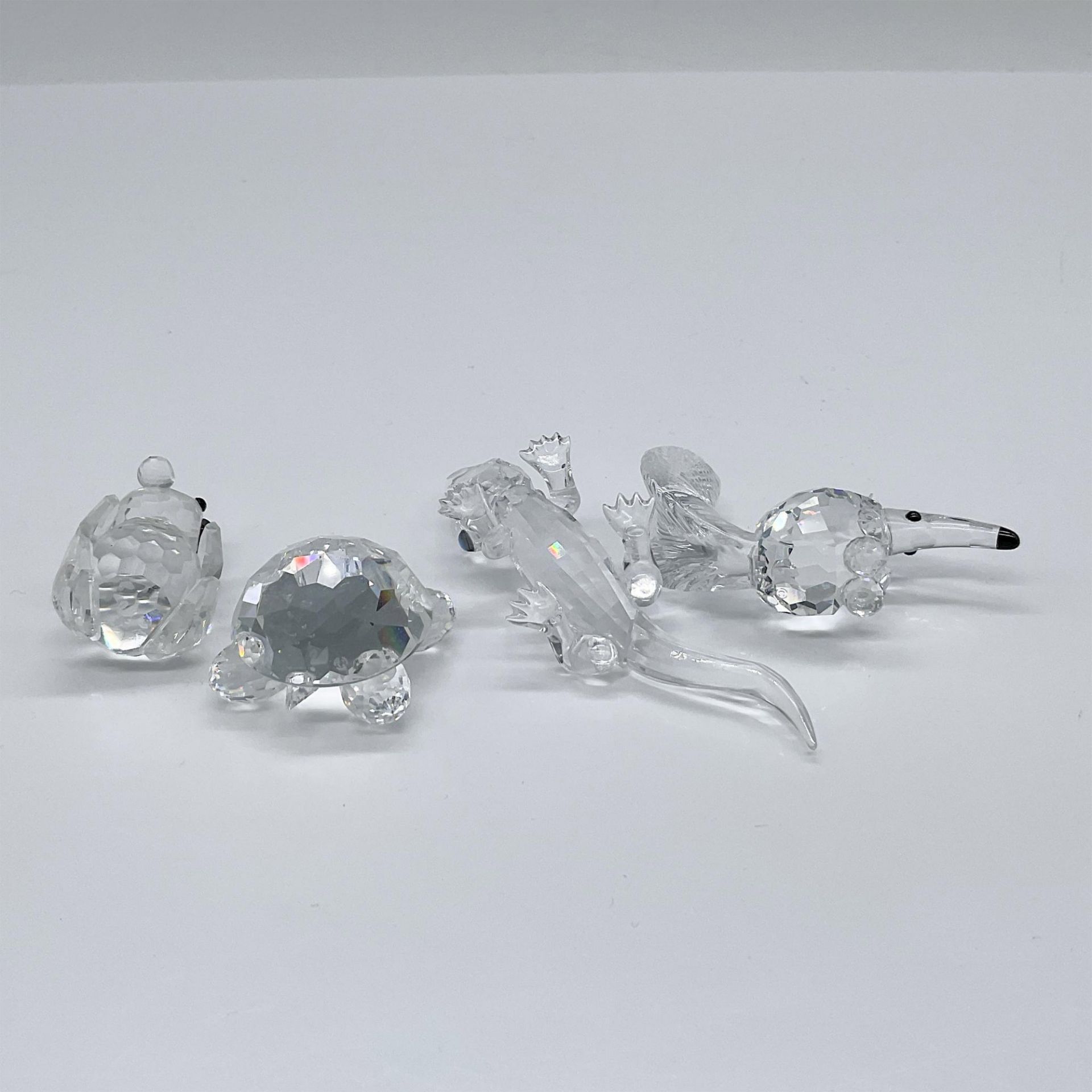 4pc Swarovski Crystal Endangered Species Figurines - Image 3 of 3