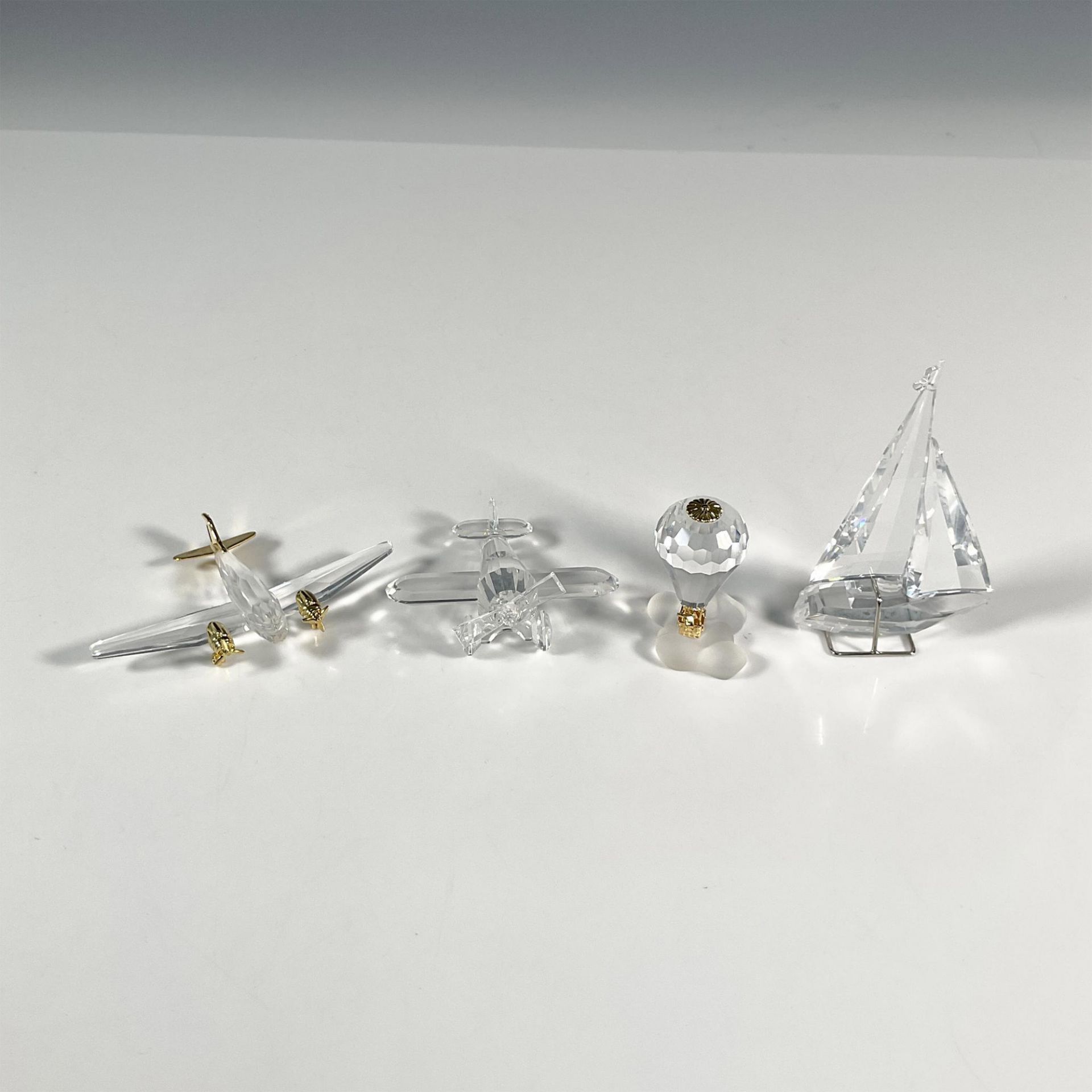 4pc Swarovski Crystal Figurines - Bild 2 aus 4