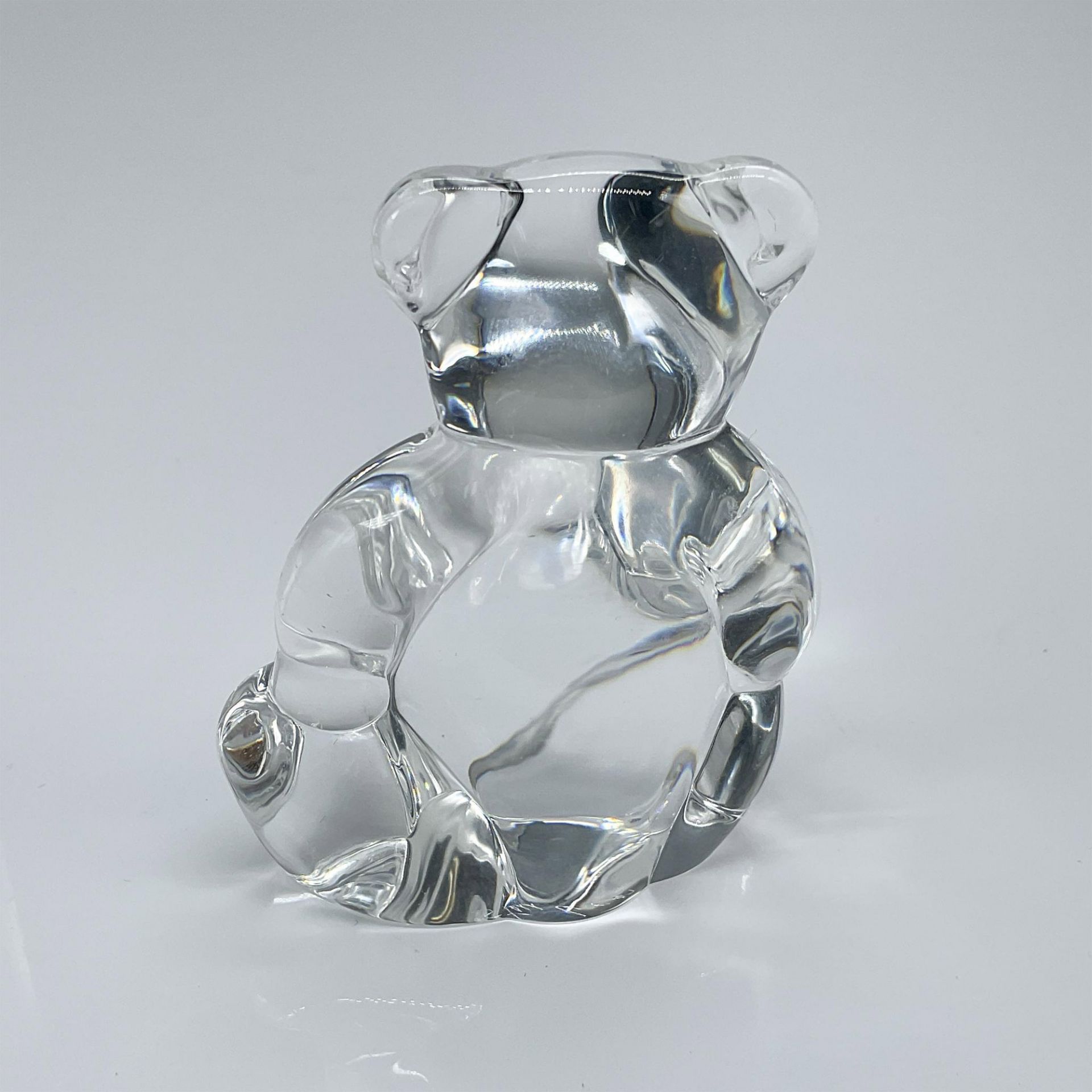 Steuben Glass Crystal Teddy Bear Hand Cooler - Bild 2 aus 3