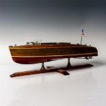 Chris Craft Barrel Back Speed Boat Model