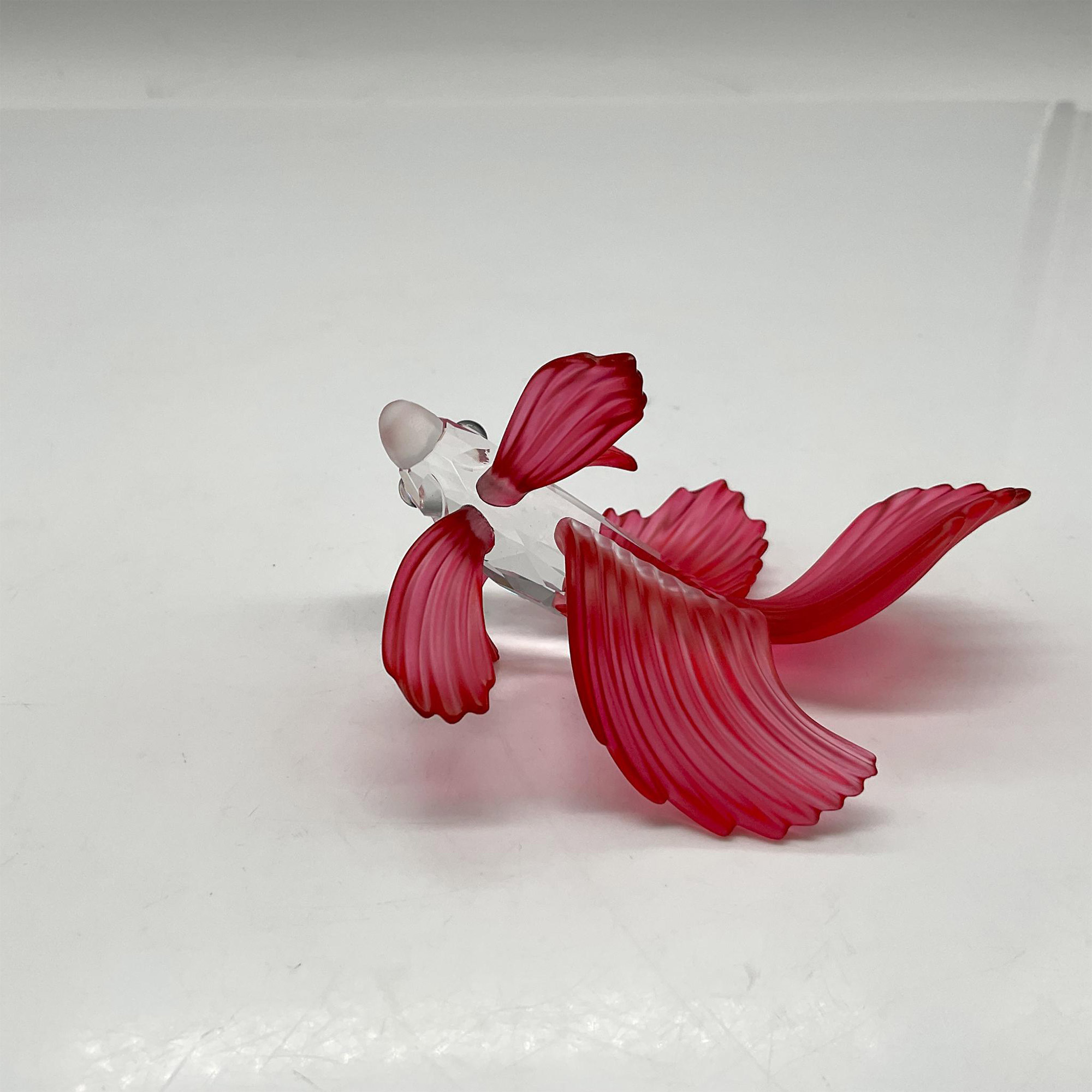 Swarovski Crystal Figurine, Siamese Fighting Fish Red - Image 3 of 3