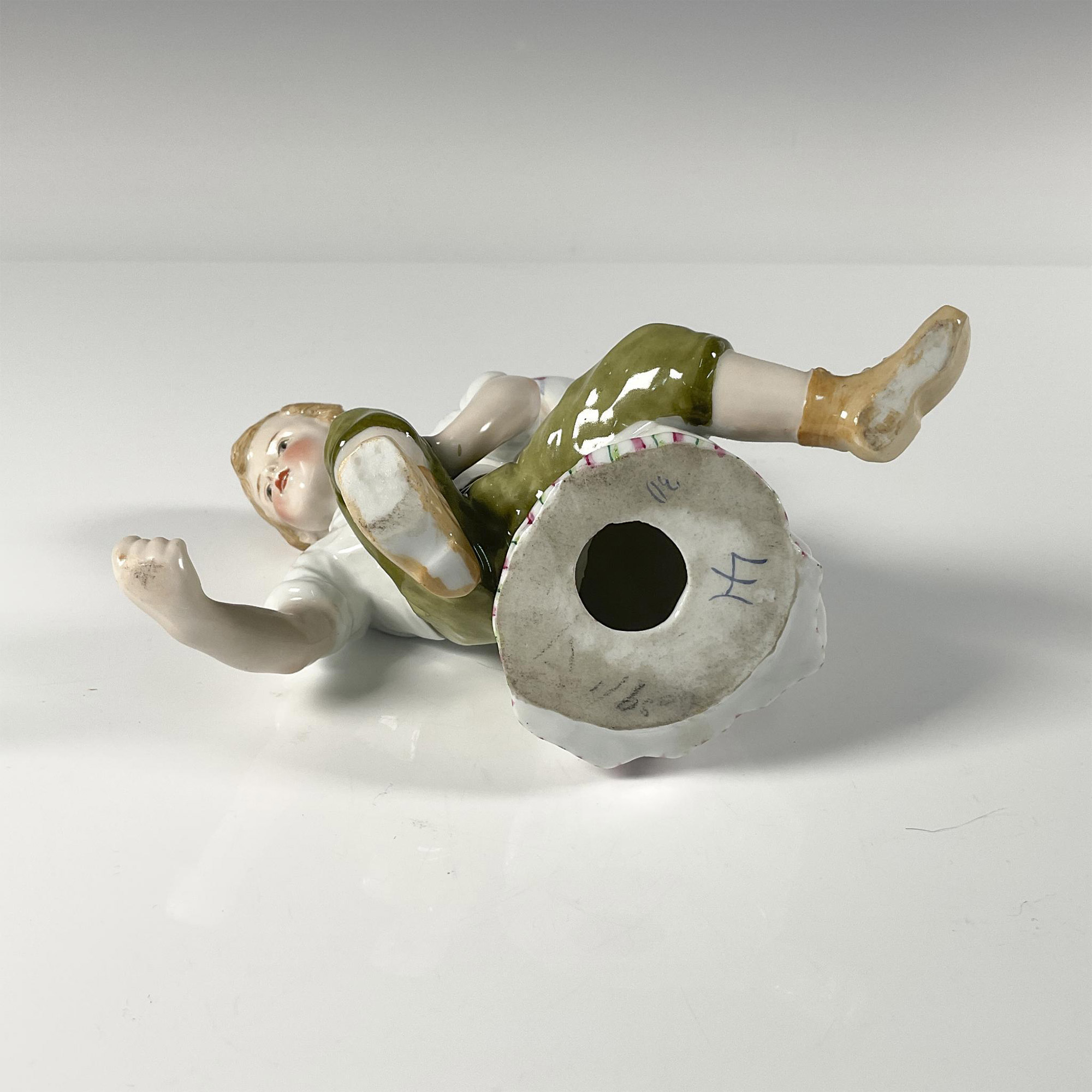 Porcelain Figurine, Playing Marbles - Image 3 of 3