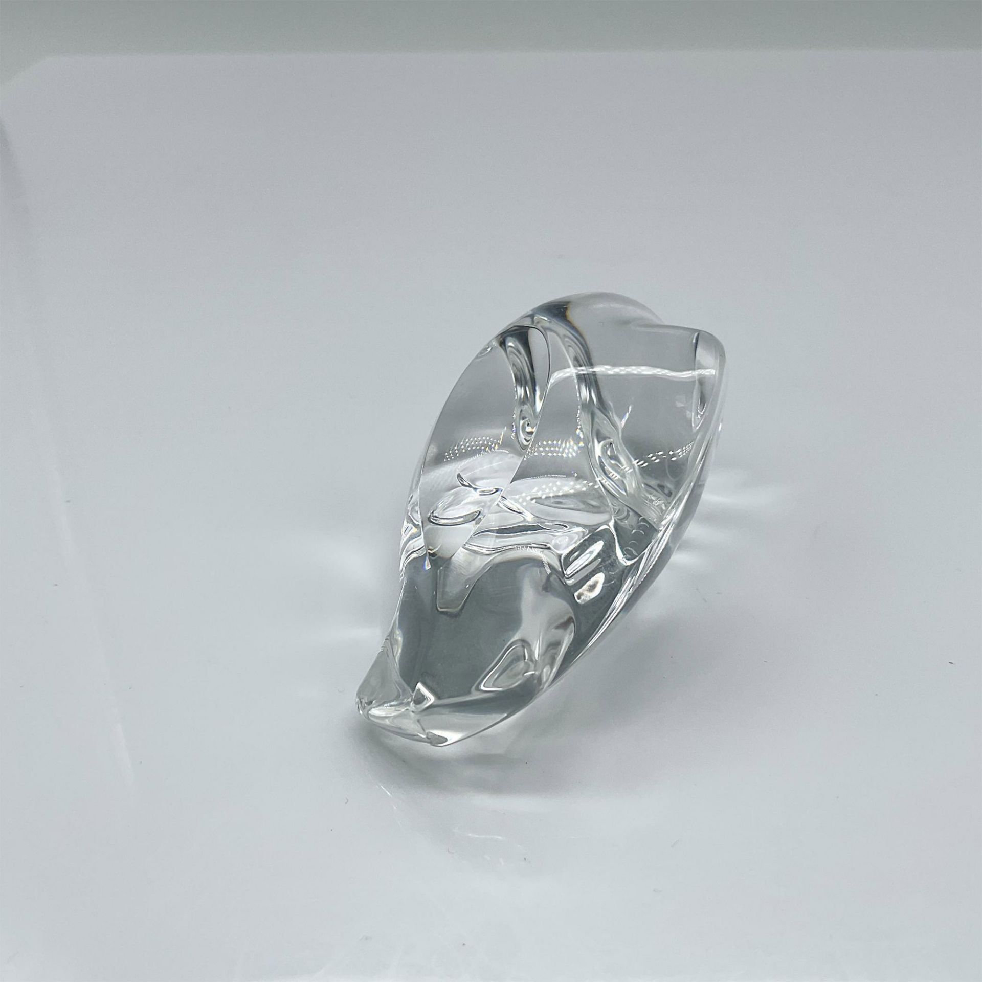 Steuben Glass Animal Hand Cooler, Dove - Image 3 of 3