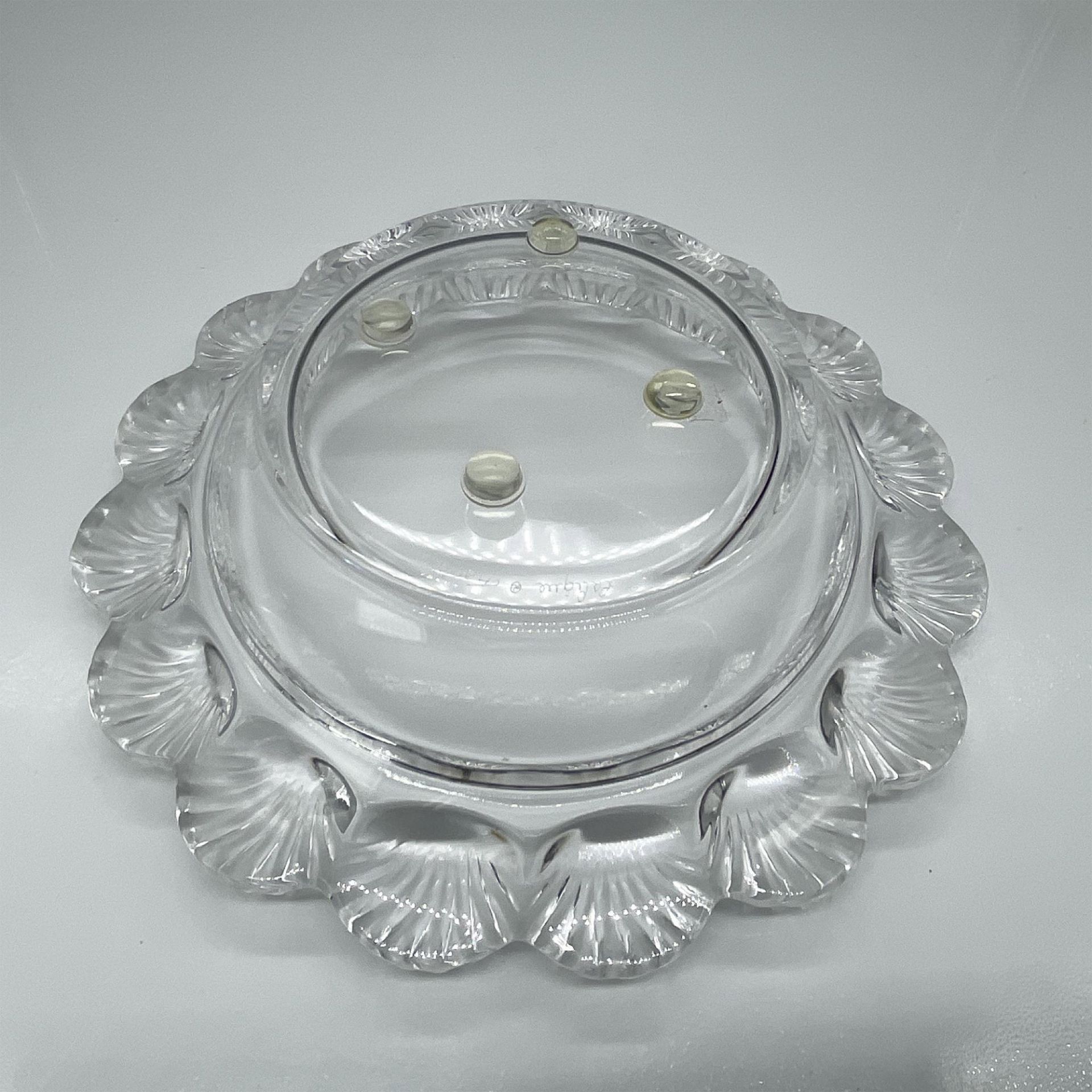Lalique Crystal Bowl, Pornic Shell - Bild 3 aus 3