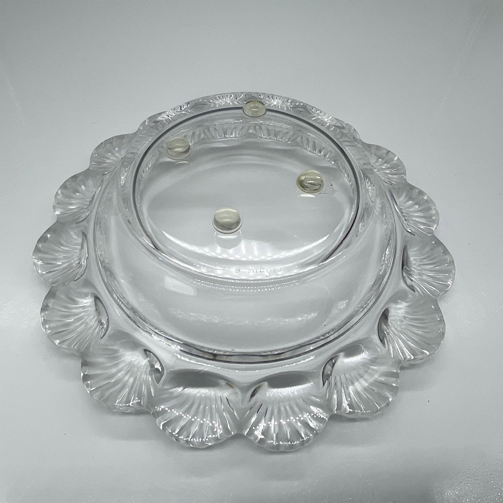 Lalique Crystal Bowl, Pornic Shell - Image 3 of 3