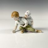 Porcelain Figurine, Playing Marbles