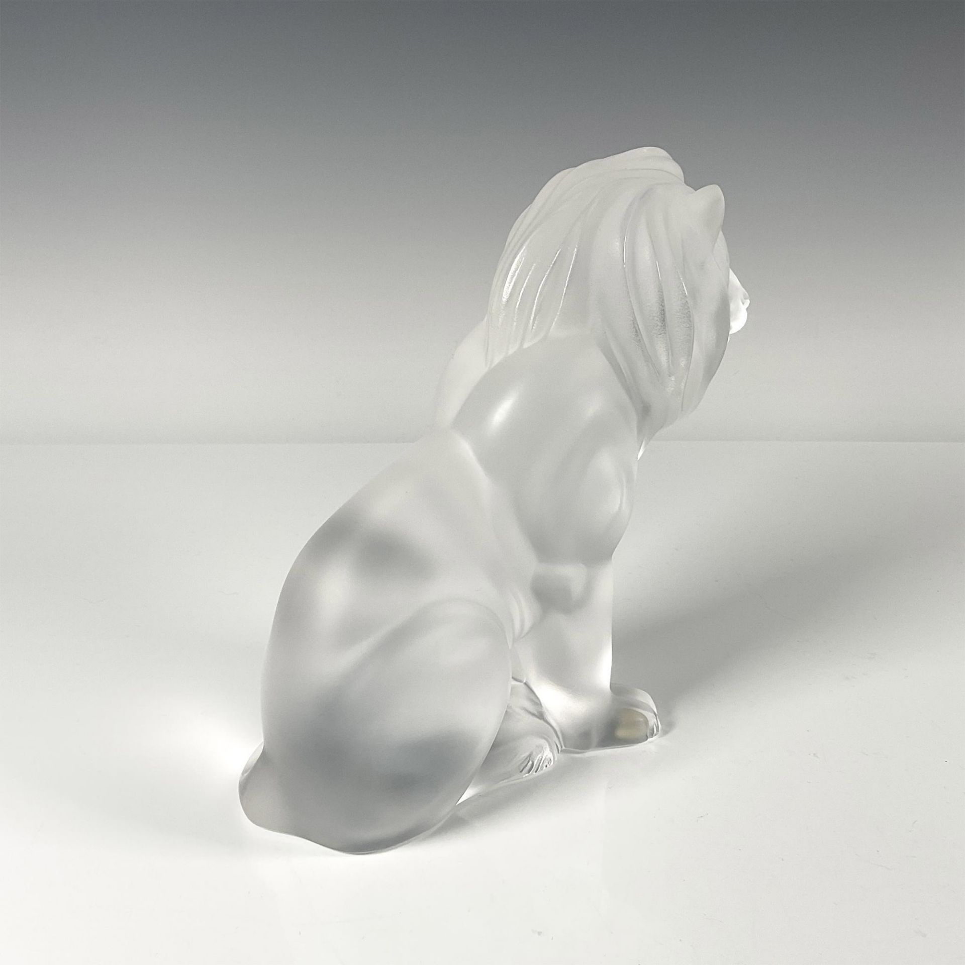 Lalique Crystal Figurine, Lion - Image 2 of 4