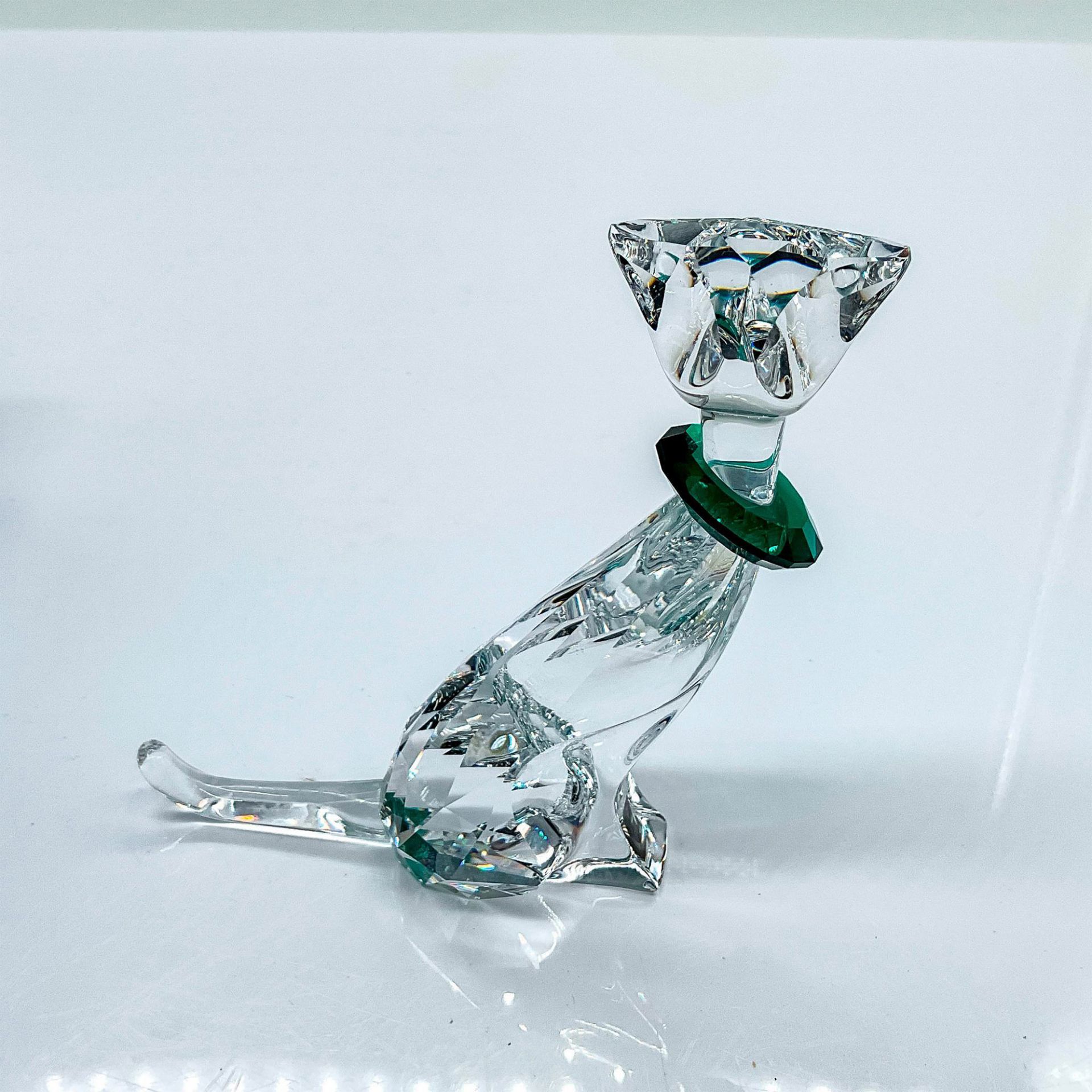 Swarovski Crystal Figurine, Cat