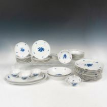 48pc Royal Tettau China Set, Copenhagen Rose