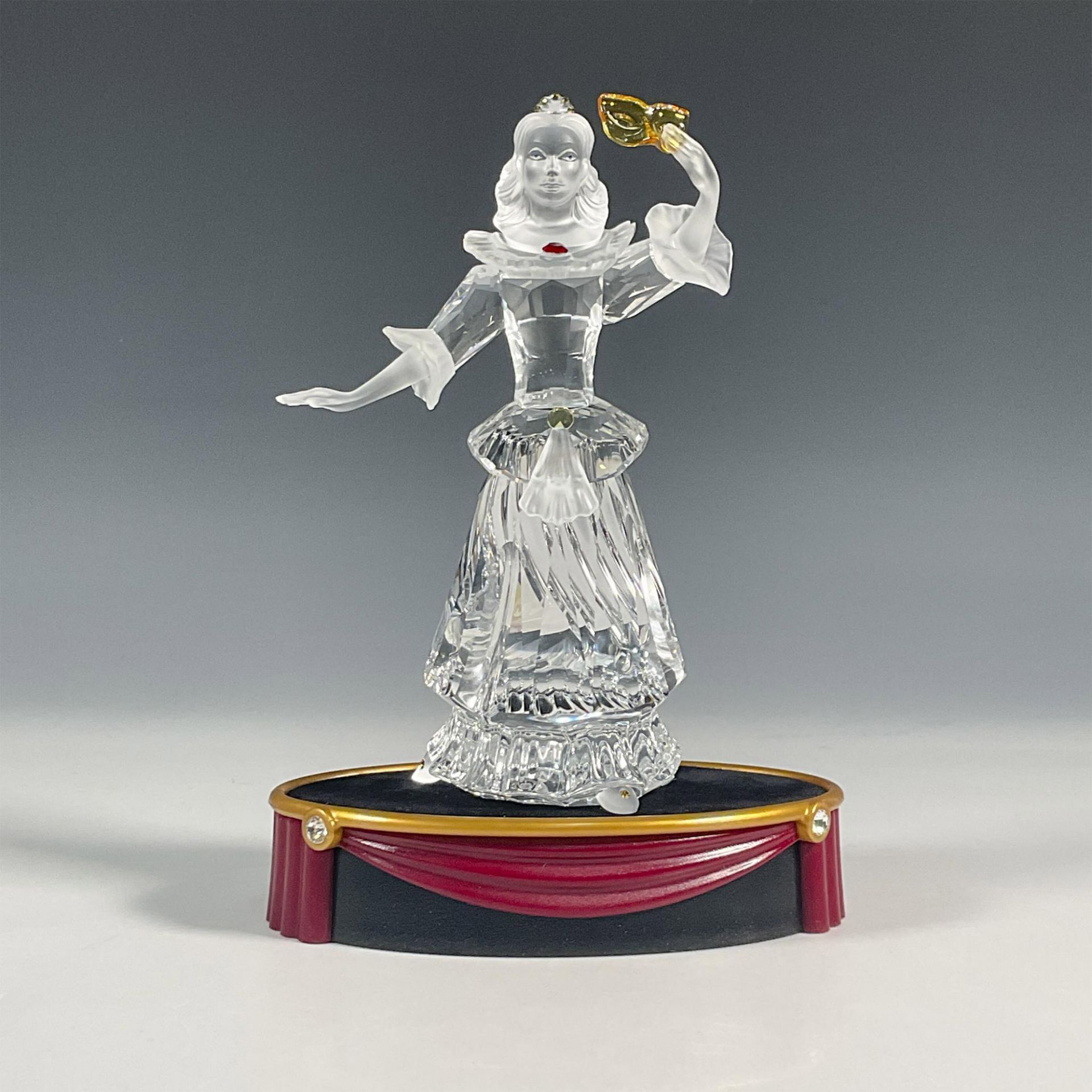 3pc Swarovski Crystal Figurine and Accessories, Columbine - Image 3 of 5