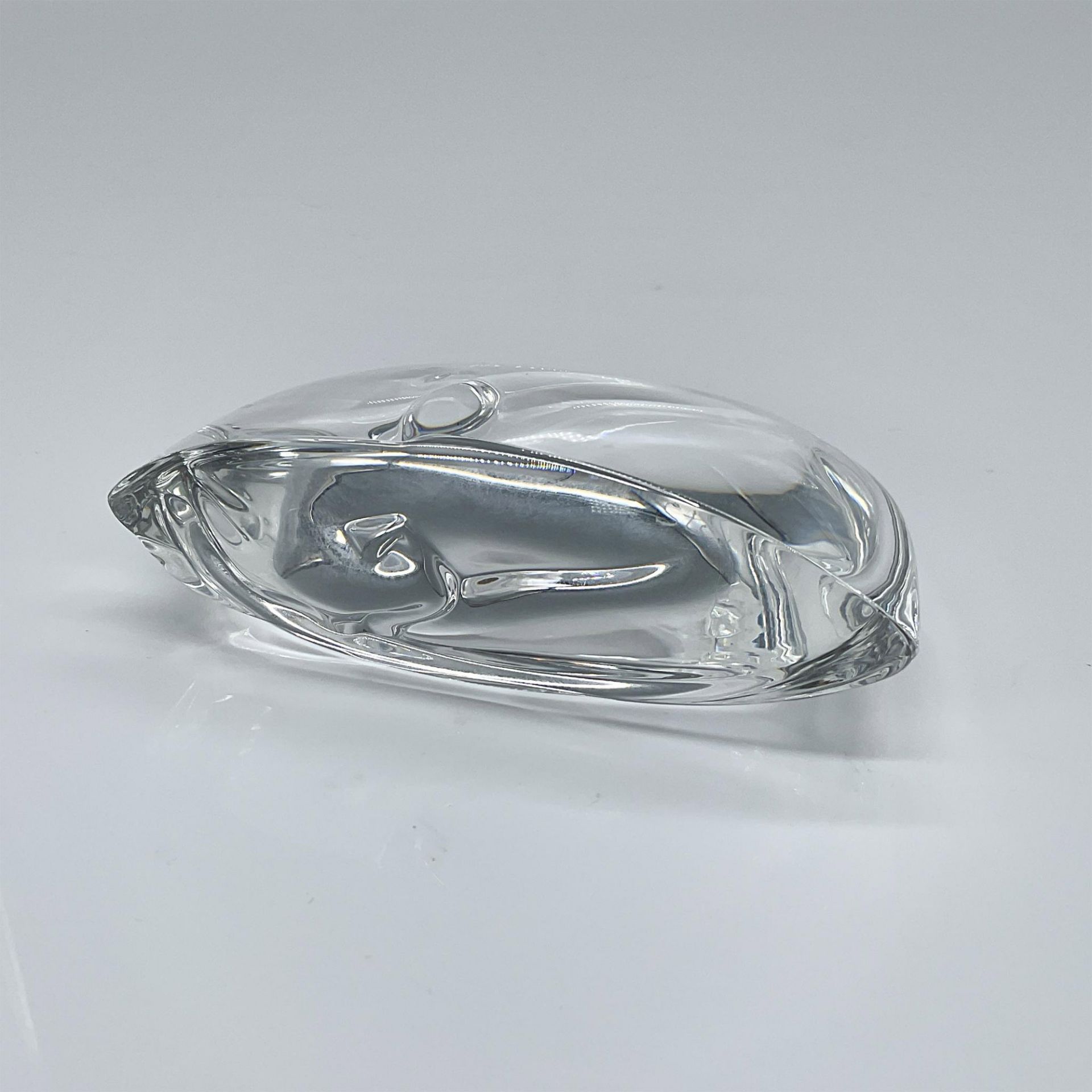 Steuben Glass Crystal Paperweight, Cat - Bild 3 aus 3