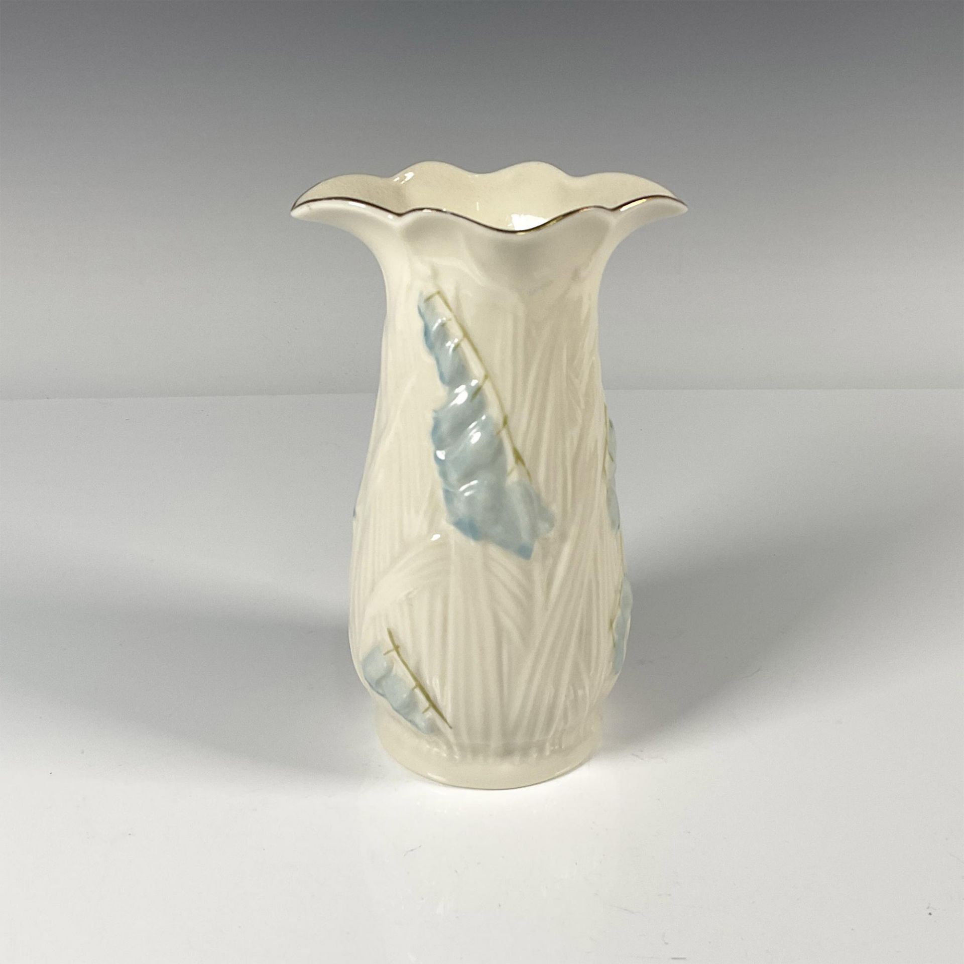 Belleek Porcelain Vase, Bluebells - Bild 2 aus 3