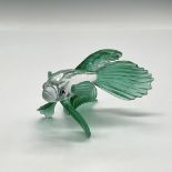 Swarovski Crystal Figurine, Siamese Fighting Fish Green