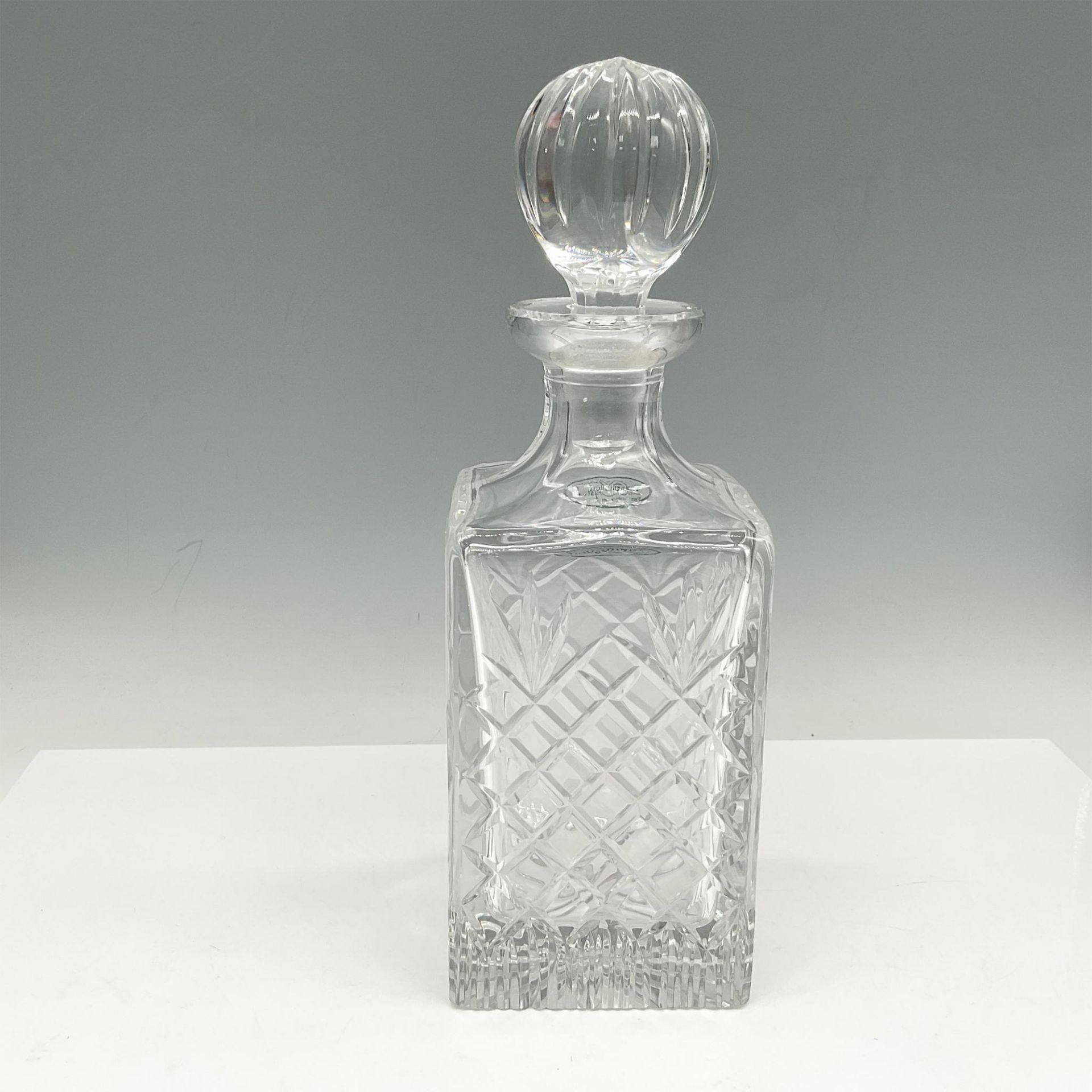 Taunton Crystal Decanter with Stopper - Image 2 of 3