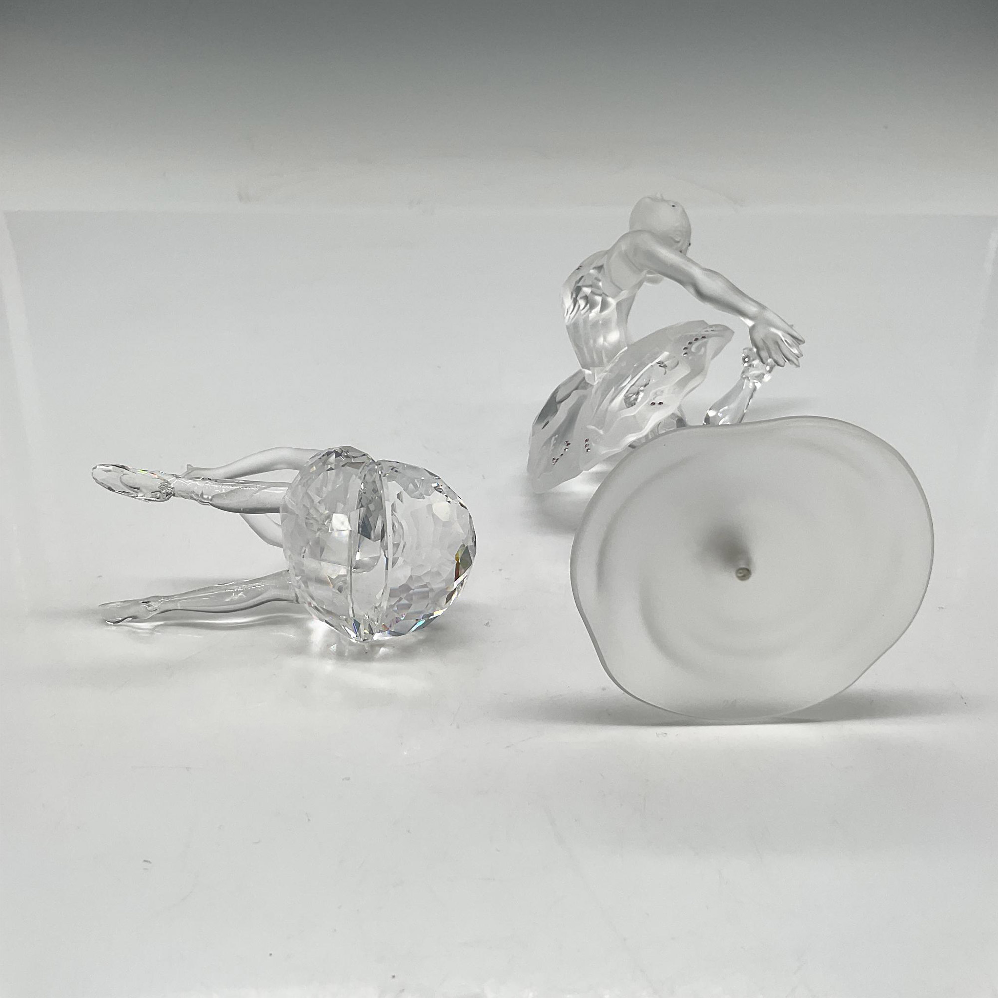 2pc Swarovski Crystal Figurines, Ballerinas - Image 3 of 3