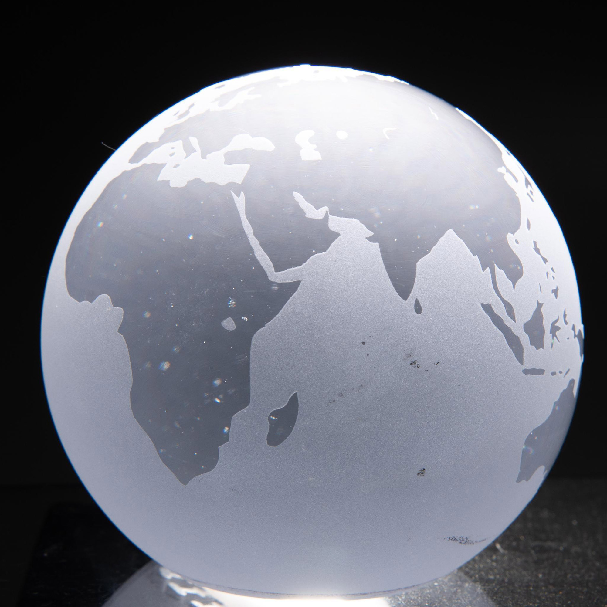 Glass Globe Paperweight