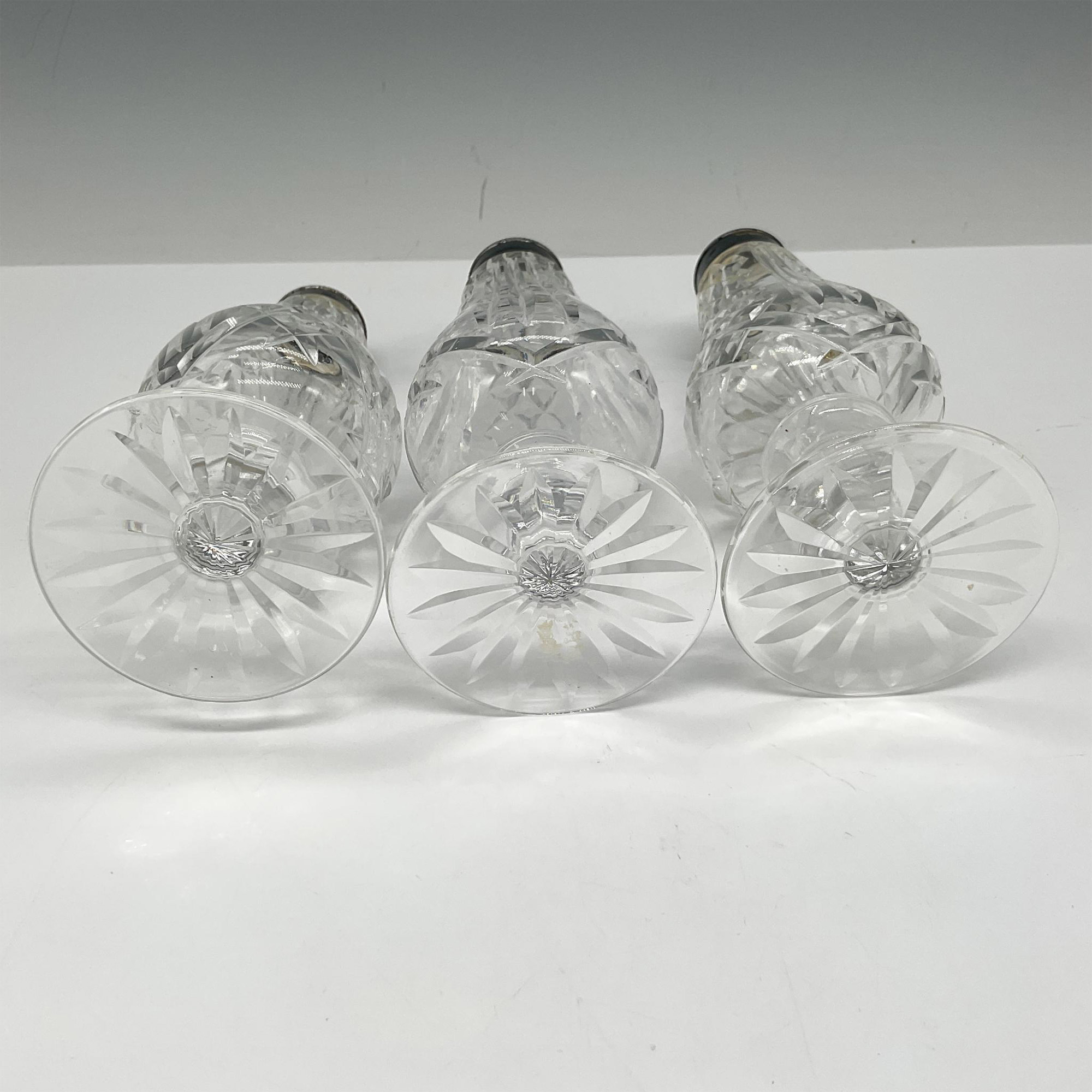 3pc Waterford Crystal Shakers - Image 3 of 3