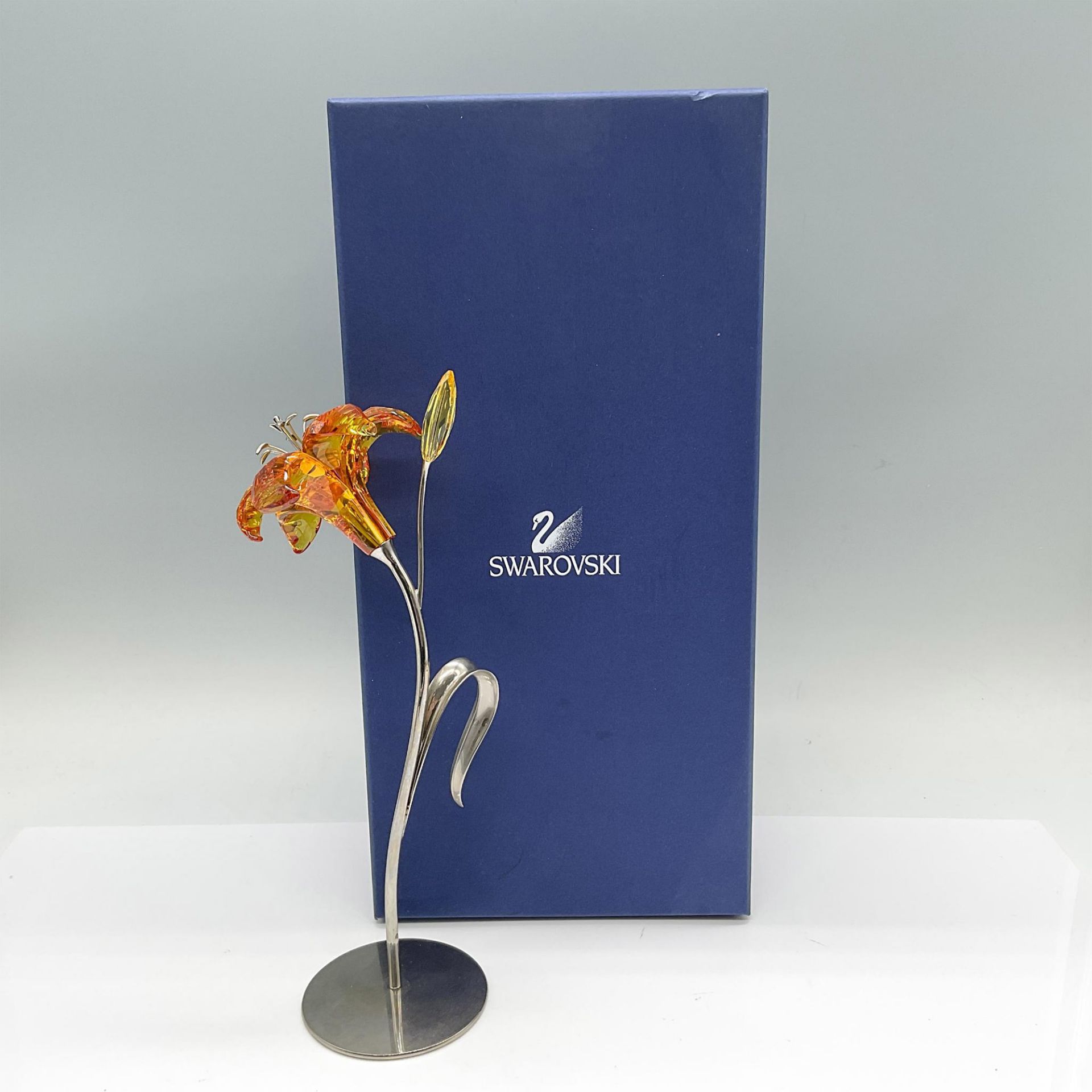 Swarovski Crystal Paradise Flowers Figurine, Dillia Topaz - Image 2 of 3