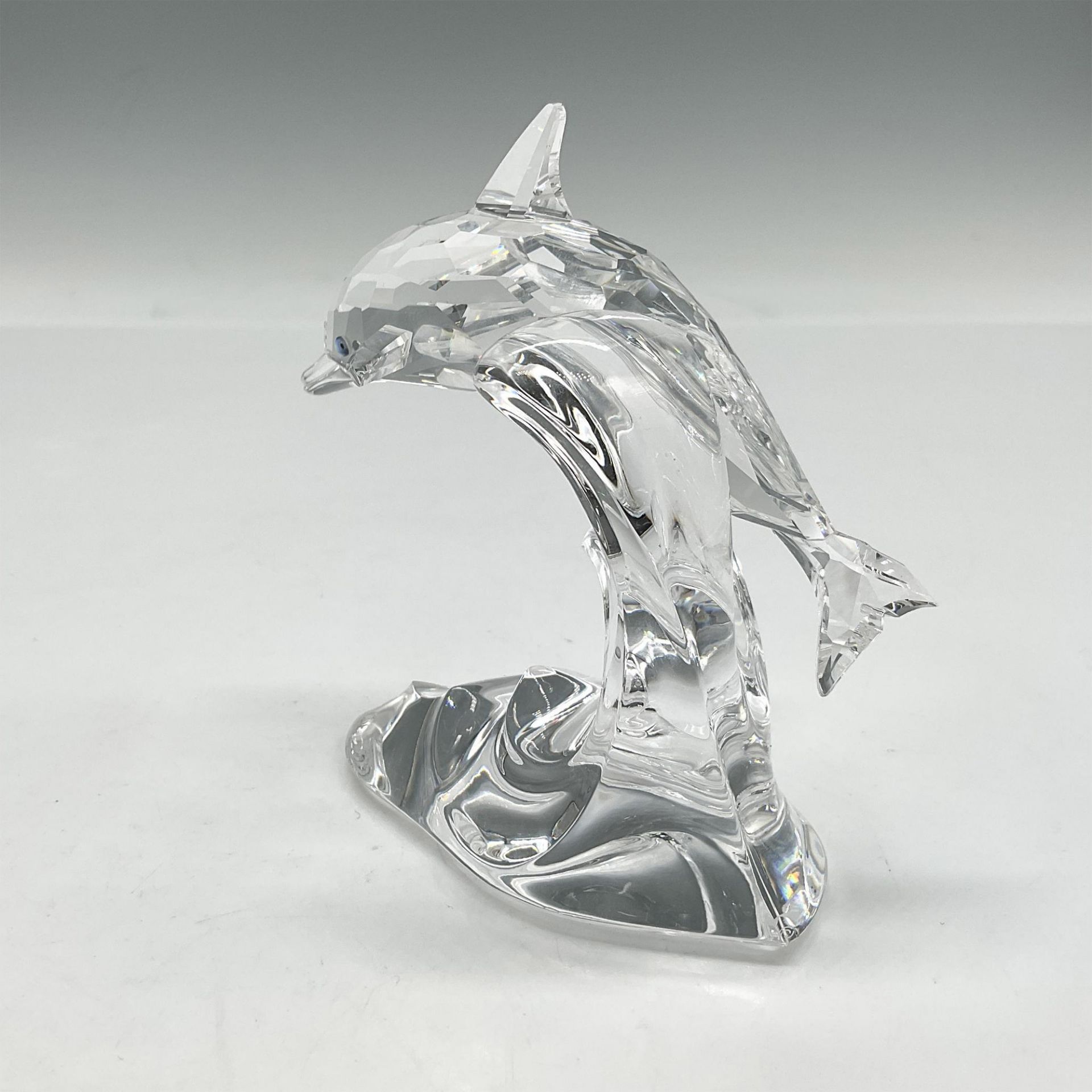 Swarovski Crystal Figurine, Dolphin on a Wave - Bild 2 aus 3