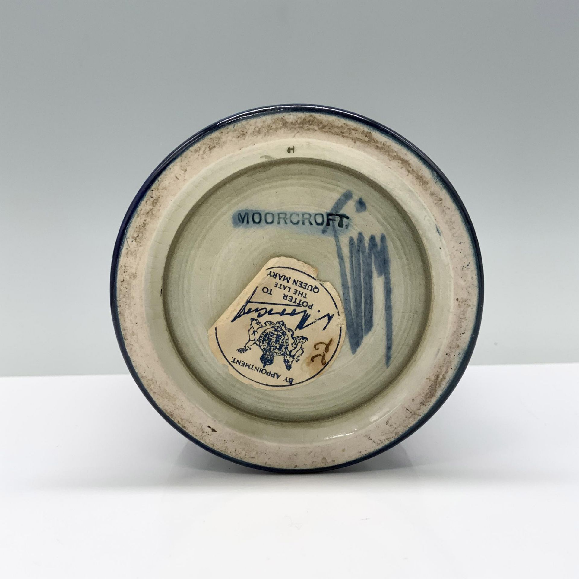 William Moorcroft Pottery Vase, Clematis - Bild 3 aus 4