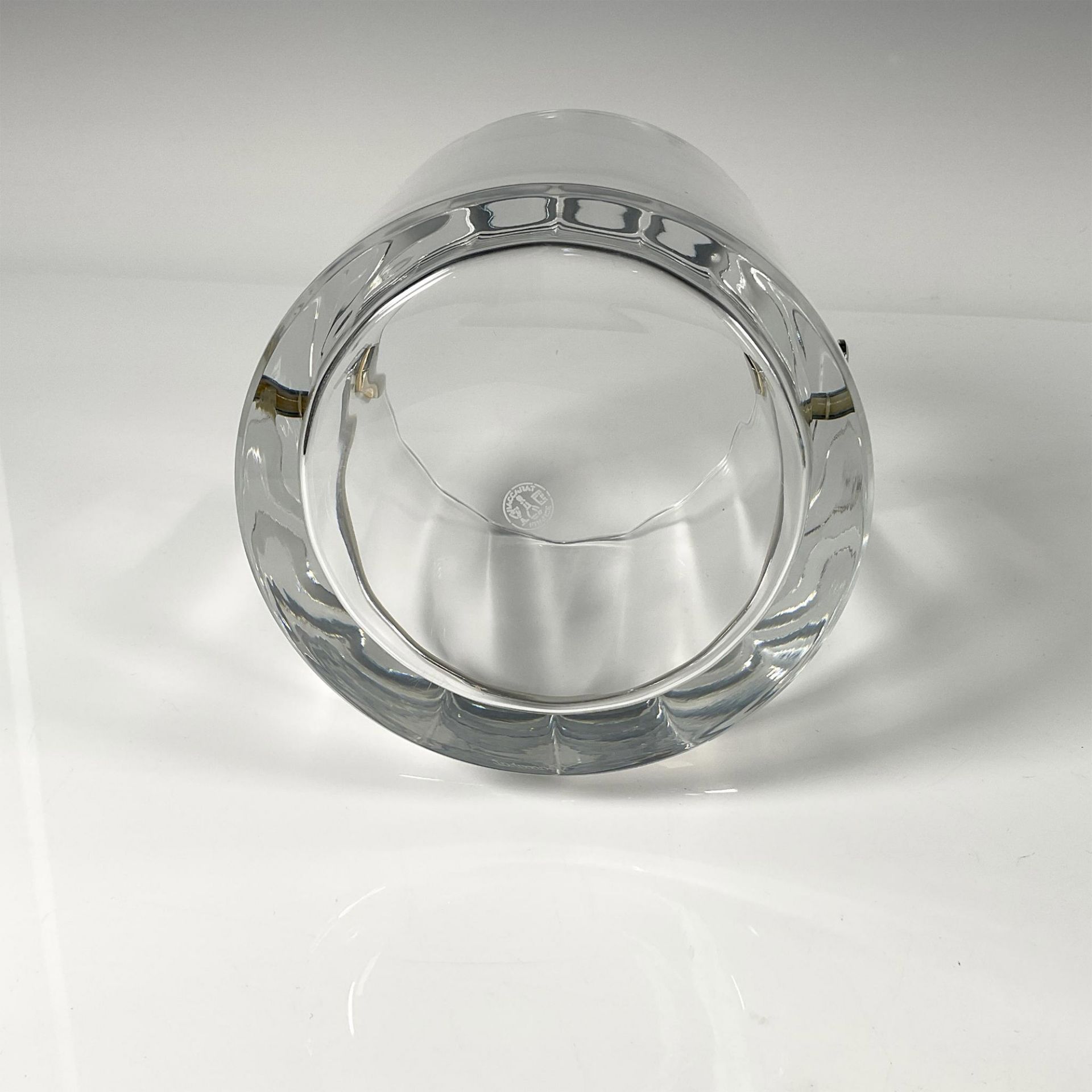 Baccarat Crystal Ice Bucket with Silver Handle - Bild 3 aus 4