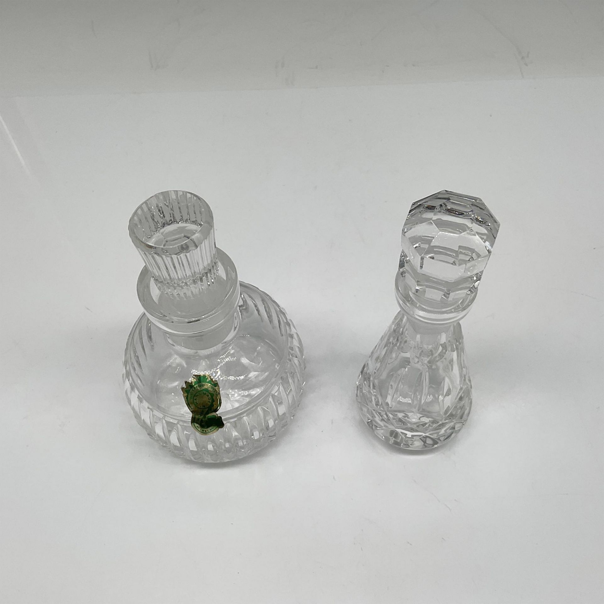 2pc Waterford Crystal Scent Bottles - Image 2 of 3