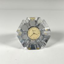 Orrefors Crystal Desk Clock