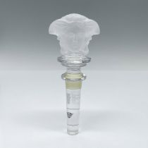 Rosenthal Versace Frosted Medusa Head Bottle Stopper