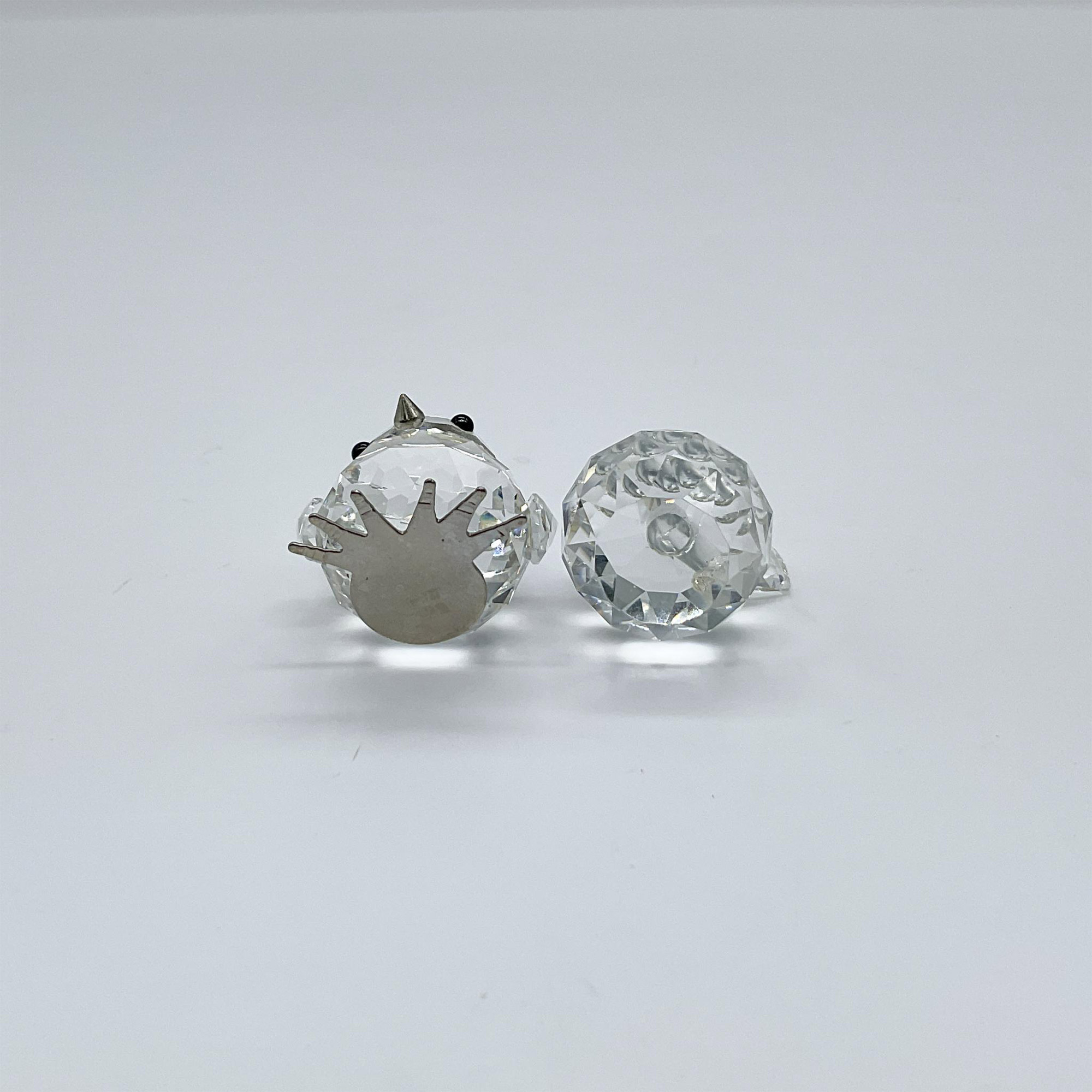 2pc Swarovski Crystal Mini Figurines, Chick and Apple - Image 3 of 3