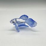 Swarovski Crystal Figurine, Siamese Fighting Fish Blue