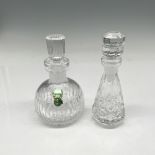 2pc Waterford Crystal Scent Bottles