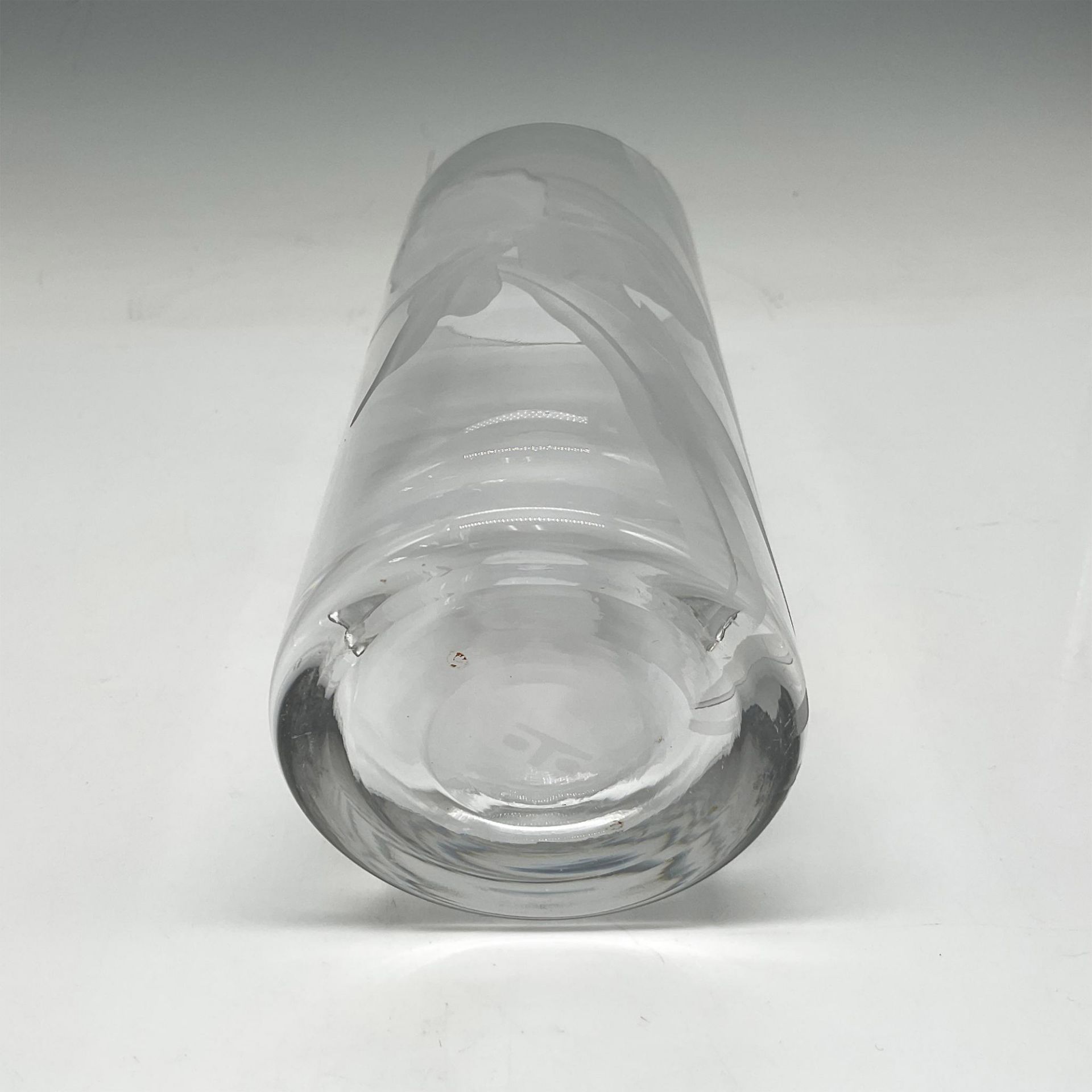 Dorothy Thorpe Mid Century Modern Crystal Vase, Iris - Bild 4 aus 4