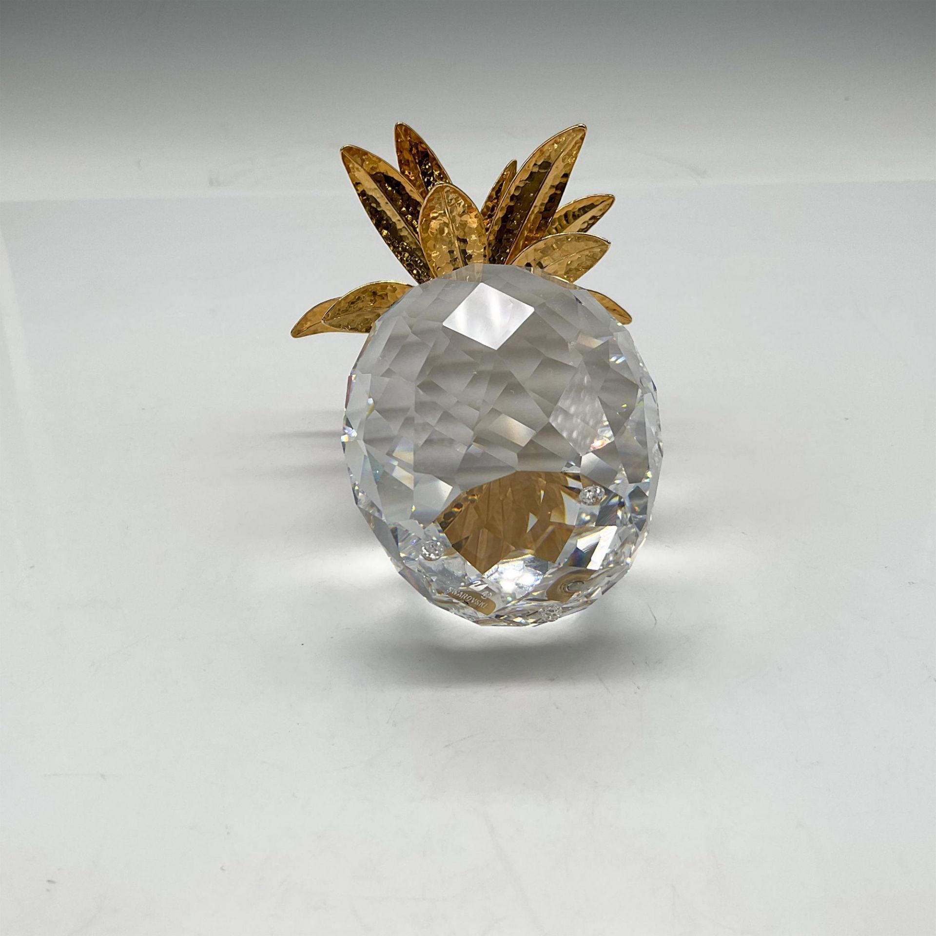 Swarovski Crystal Figurine, Large Pineapple Gold Hammered - Bild 3 aus 3