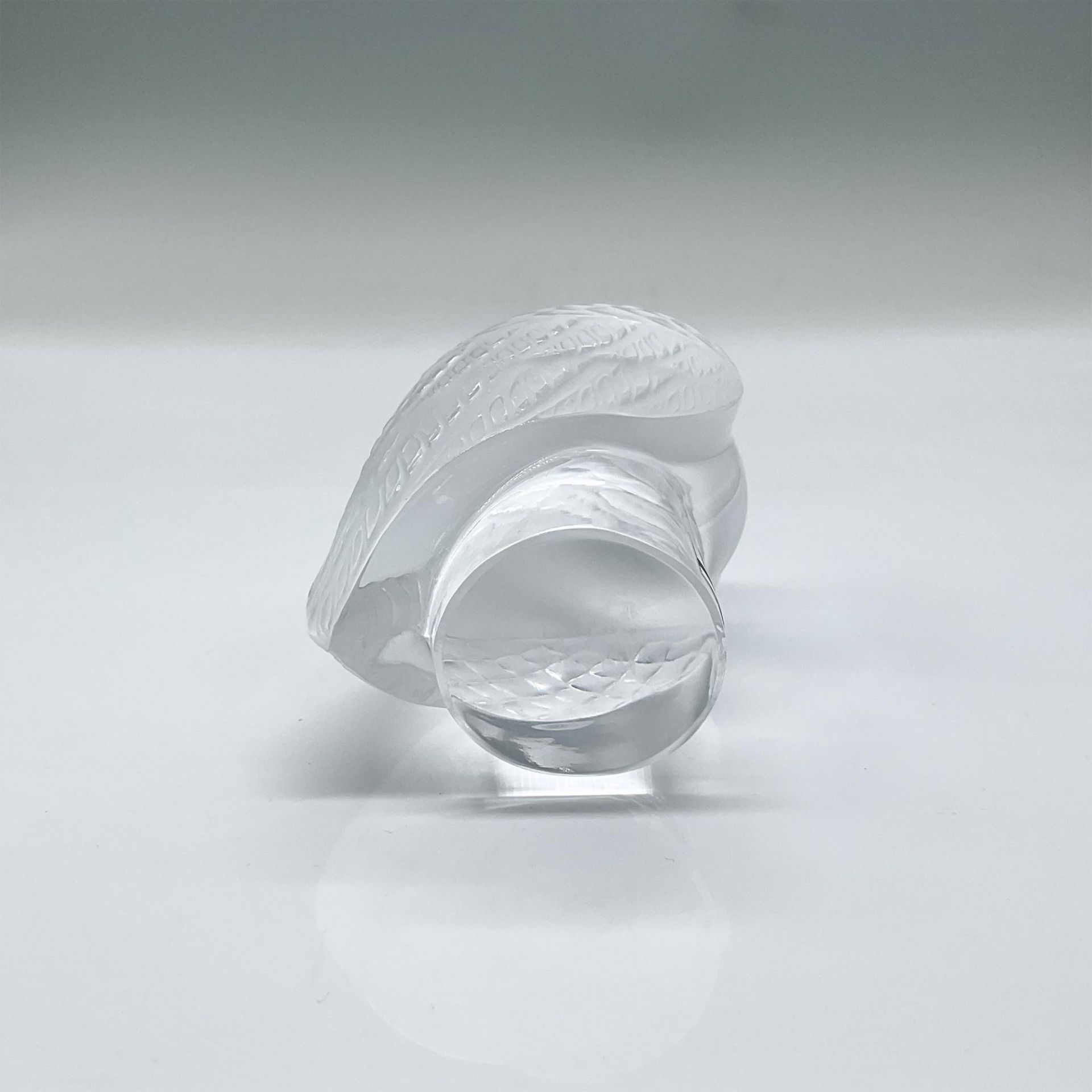 Lalique Crystal Figurine, Shivers Owl - Image 3 of 4