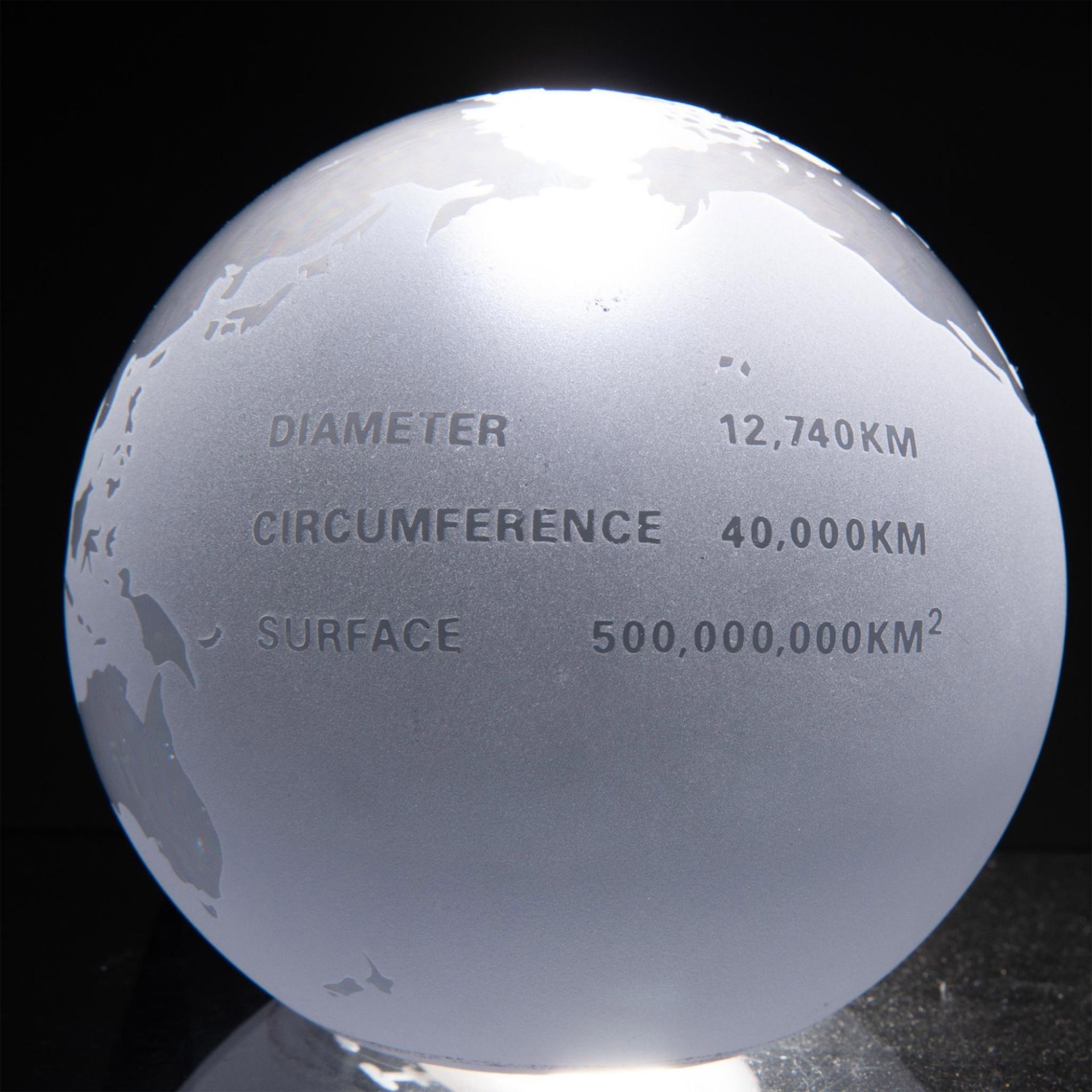 Glass Globe Paperweight - Image 3 of 7