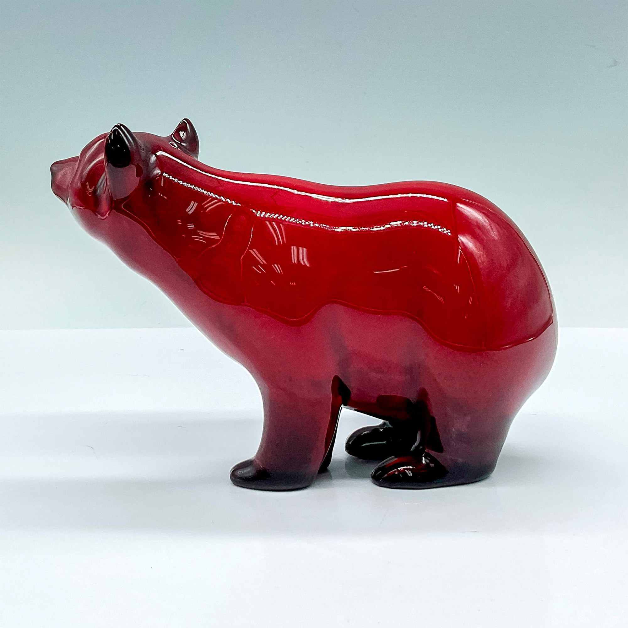 Rare Royal Doulton Flambe Figurine, Brown Bear - Image 2 of 3