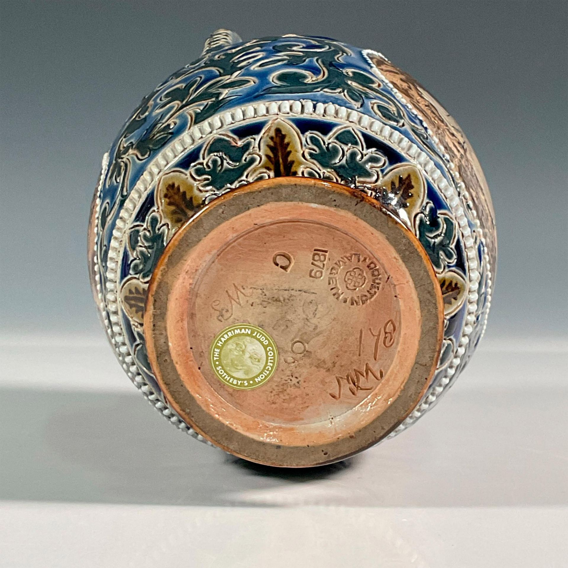 Doulton Lambeth Mary Mitchell Stoneware Vase - Image 3 of 3