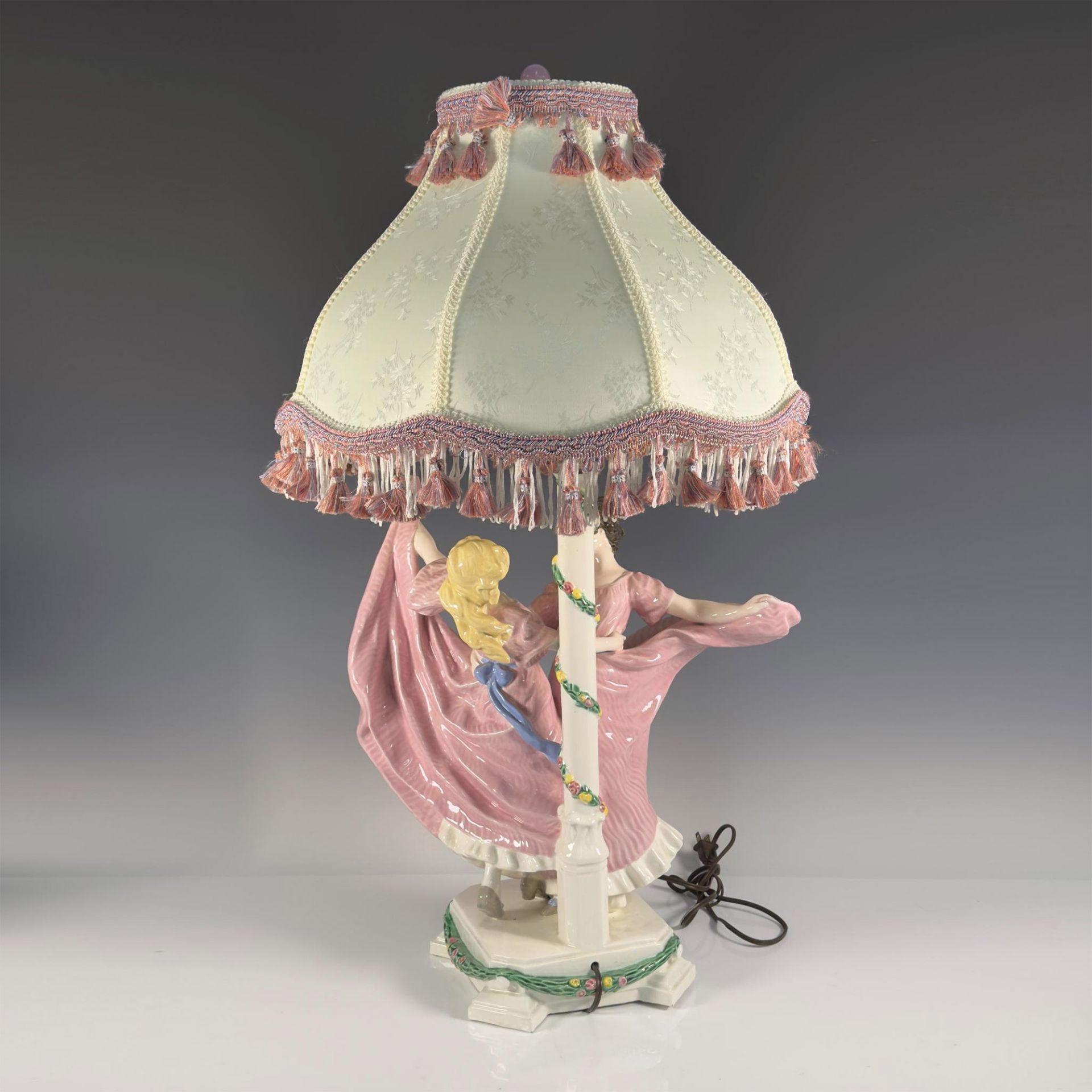 Keramos Porcelain Figural Lamp - Bild 5 aus 7