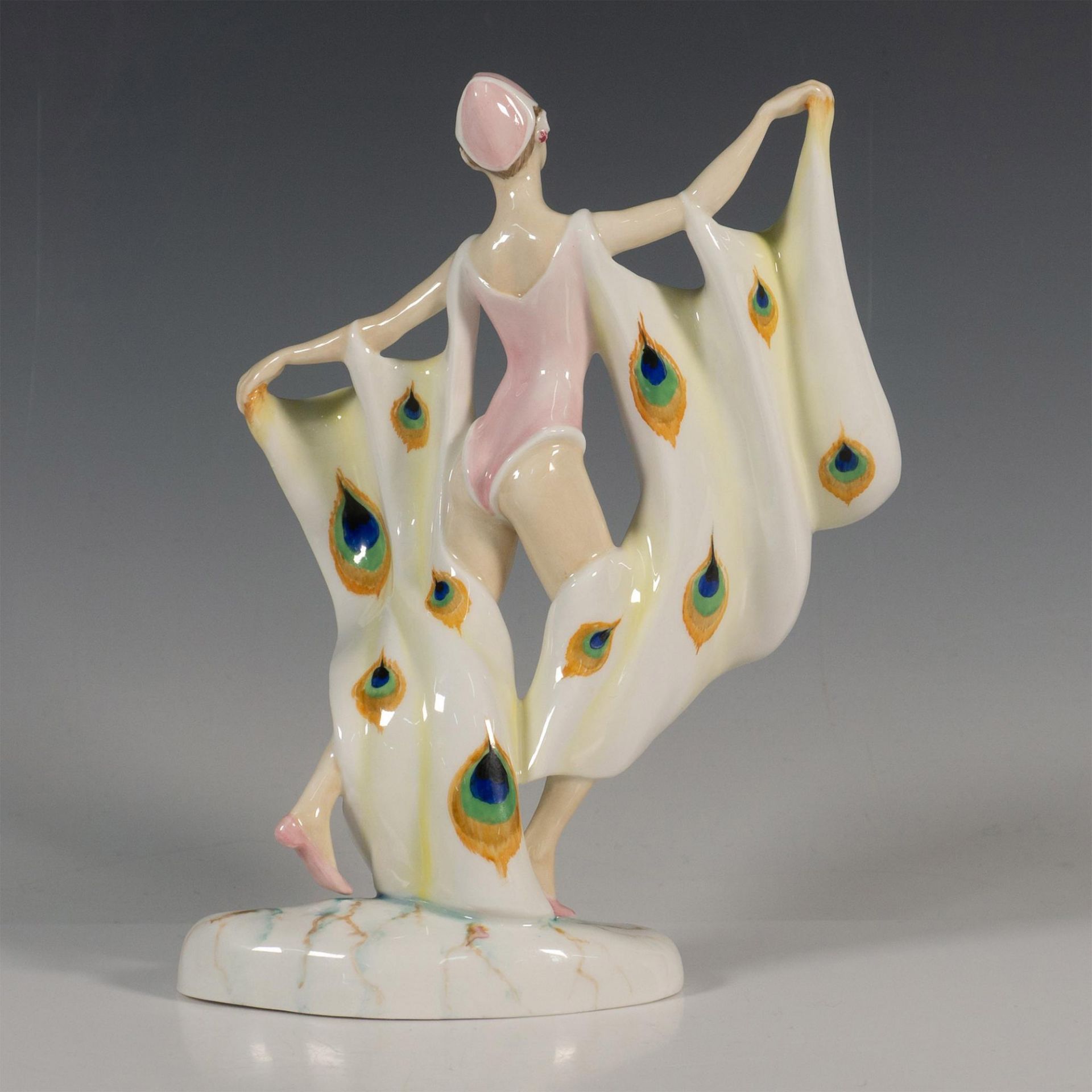 Royal Doulton Limited Edition Figurine, Art Deco Dancer - Image 4 of 5