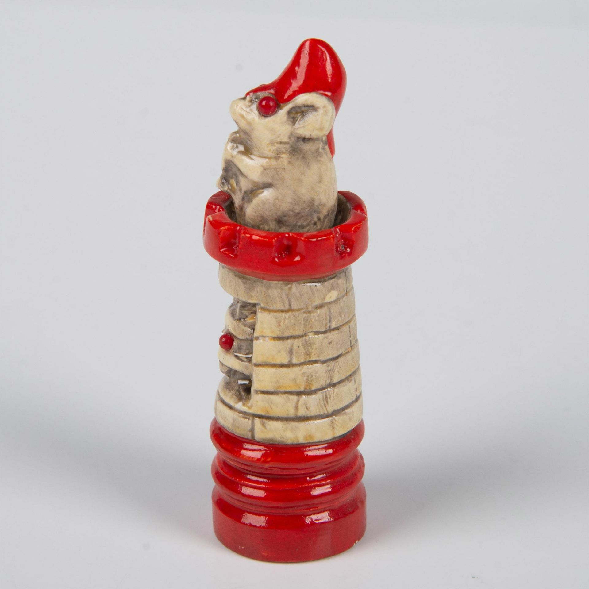 Doulton Lambeth George Tinworth Chess Piece, Rook - Image 2 of 6