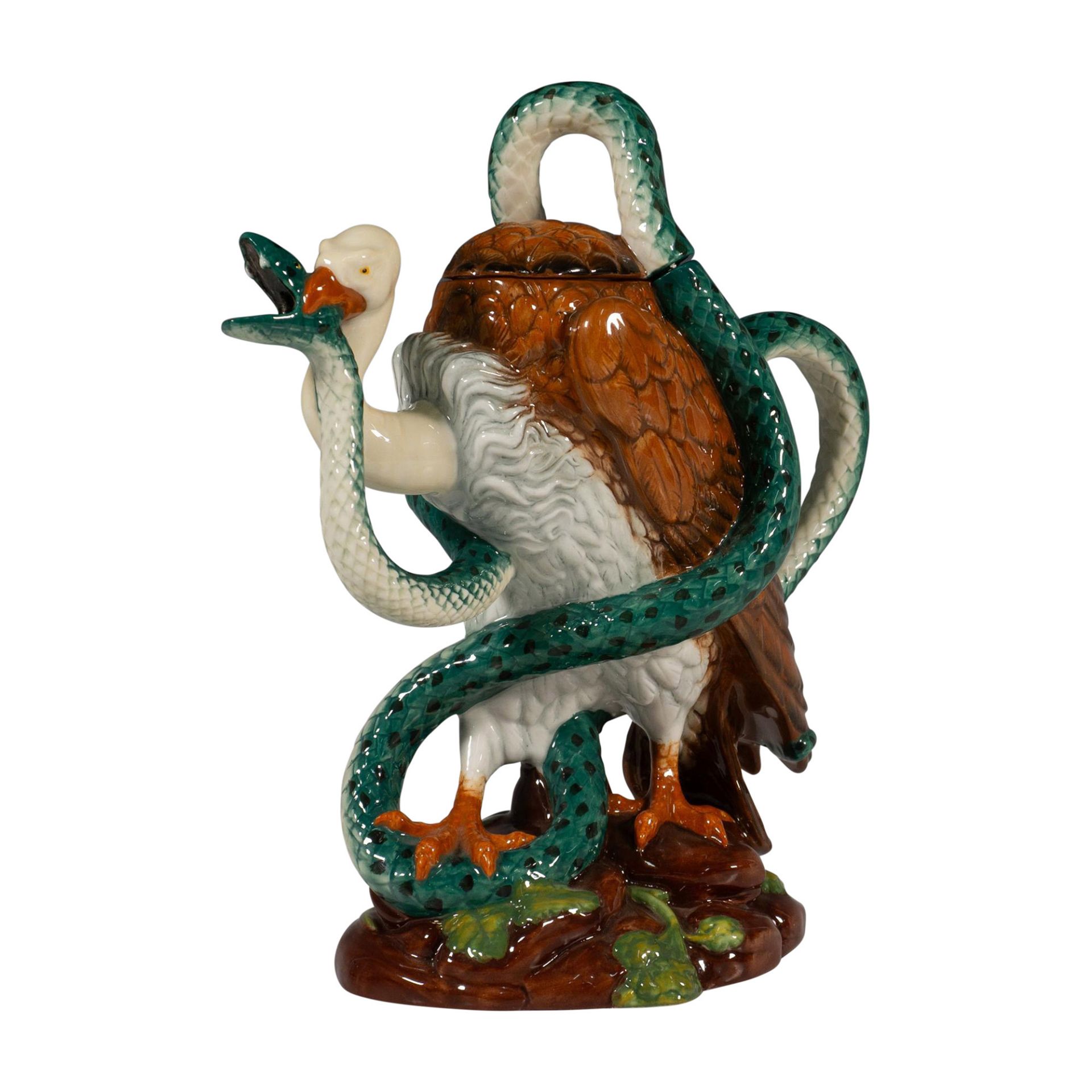 Minton Archive Limited Edition Vulture & Python Teapot