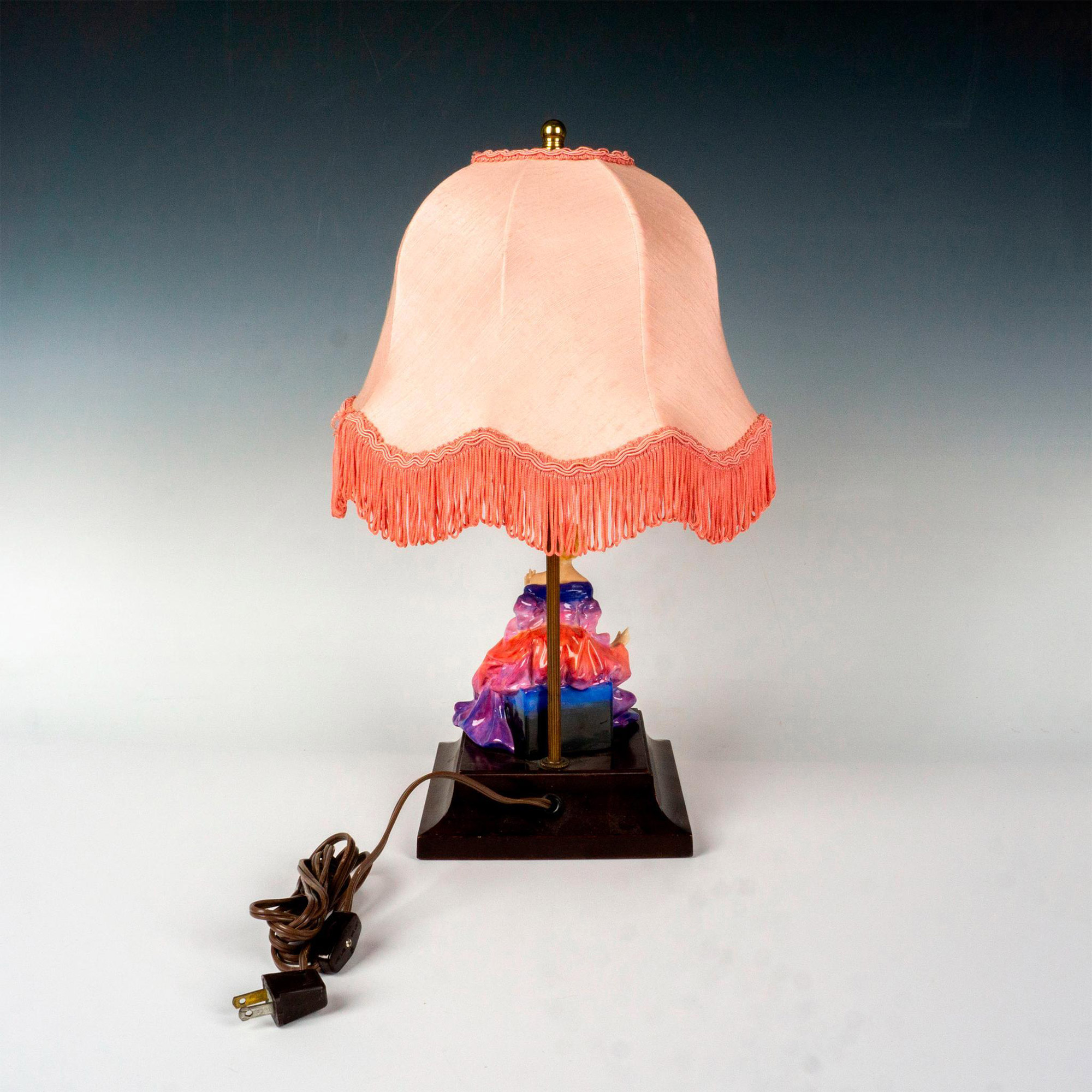 Royal Doulton Lady Fayre Electric Lamp - Image 2 of 4