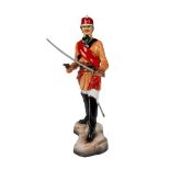 Michael Sutty Porcelain Figurine, Major William