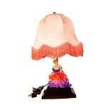 Royal Doulton Lady Fayre Electric Lamp