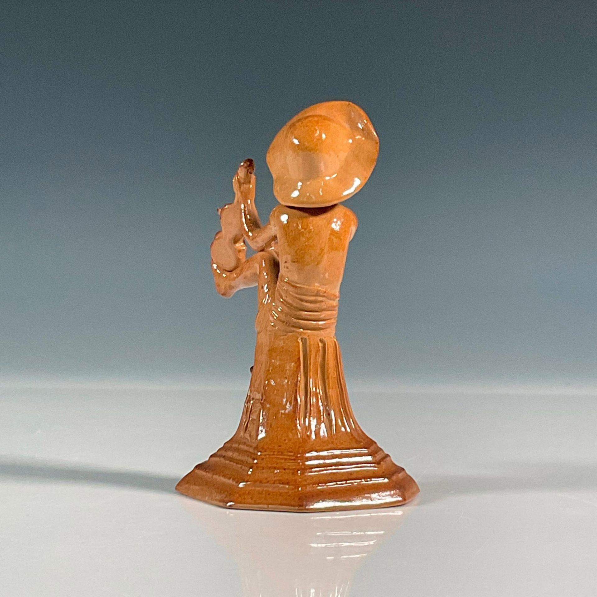 Doulton Lambeth George Tinworth Figurine, Boy Musician - Image 2 of 4