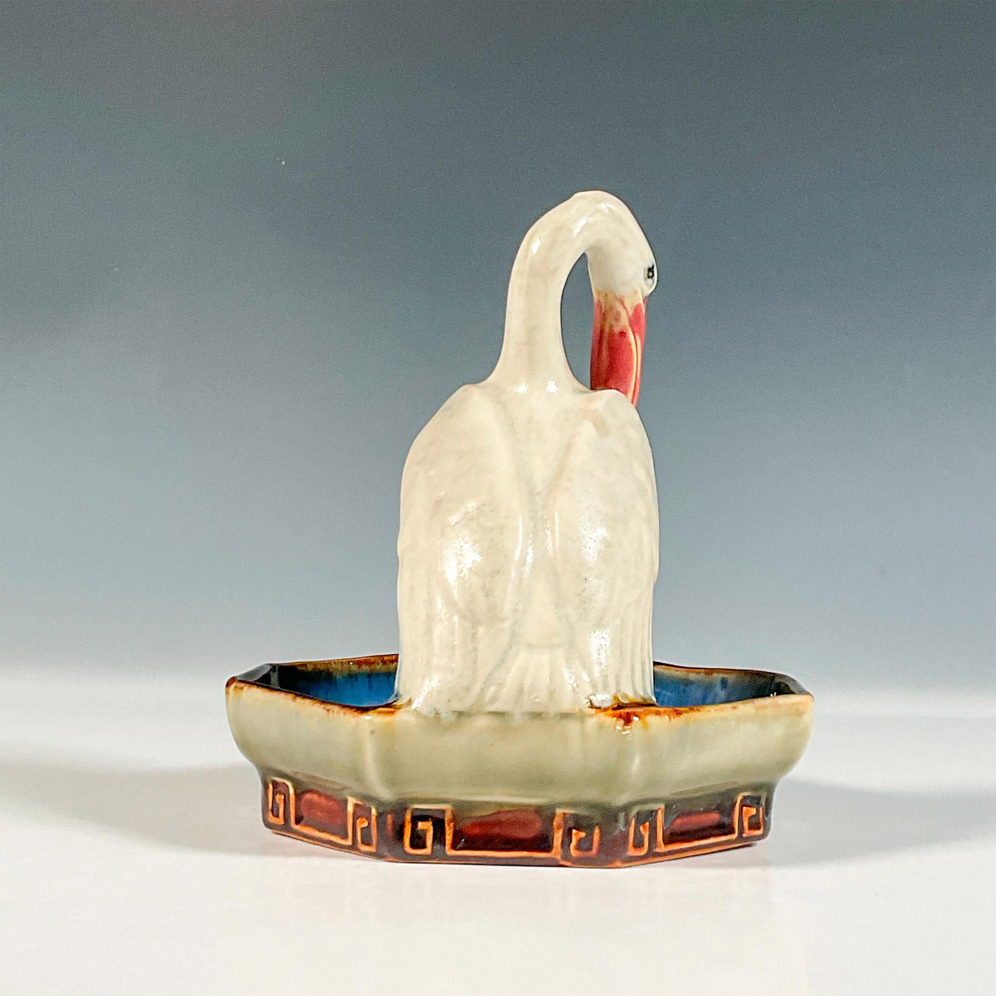 Doulton Lambeth Harry Simeon Stoneware Bibelot, Pelican - Image 2 of 3